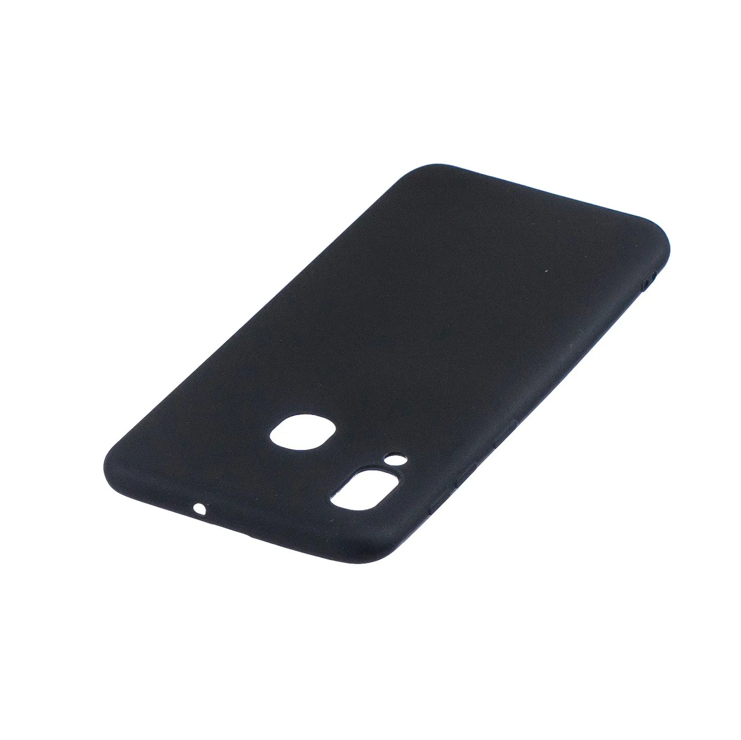 For HUAWEI Y9 2019 Lovely Candy Color Matte TPU Anti-scratch Non-slip Protective Cover Back Case black