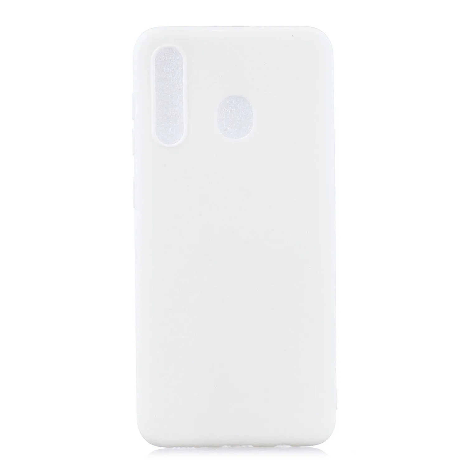 For HUAWEI Y9 2019 Lovely Candy Color Matte TPU Anti-scratch Non-slip Protective Cover Back Case red