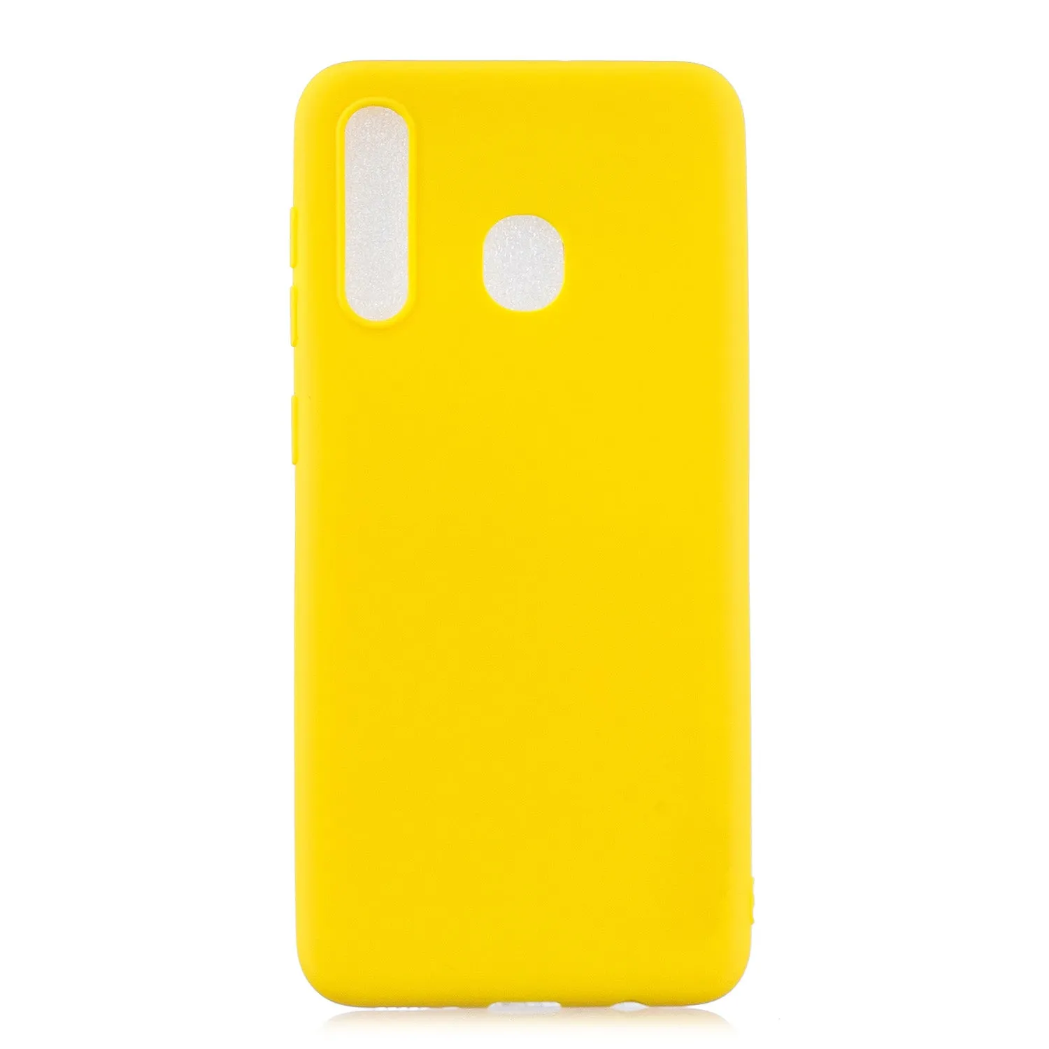 For HUAWEI Y9 2019 Lovely Candy Color Matte TPU Anti-scratch Non-slip Protective Cover Back Case red
