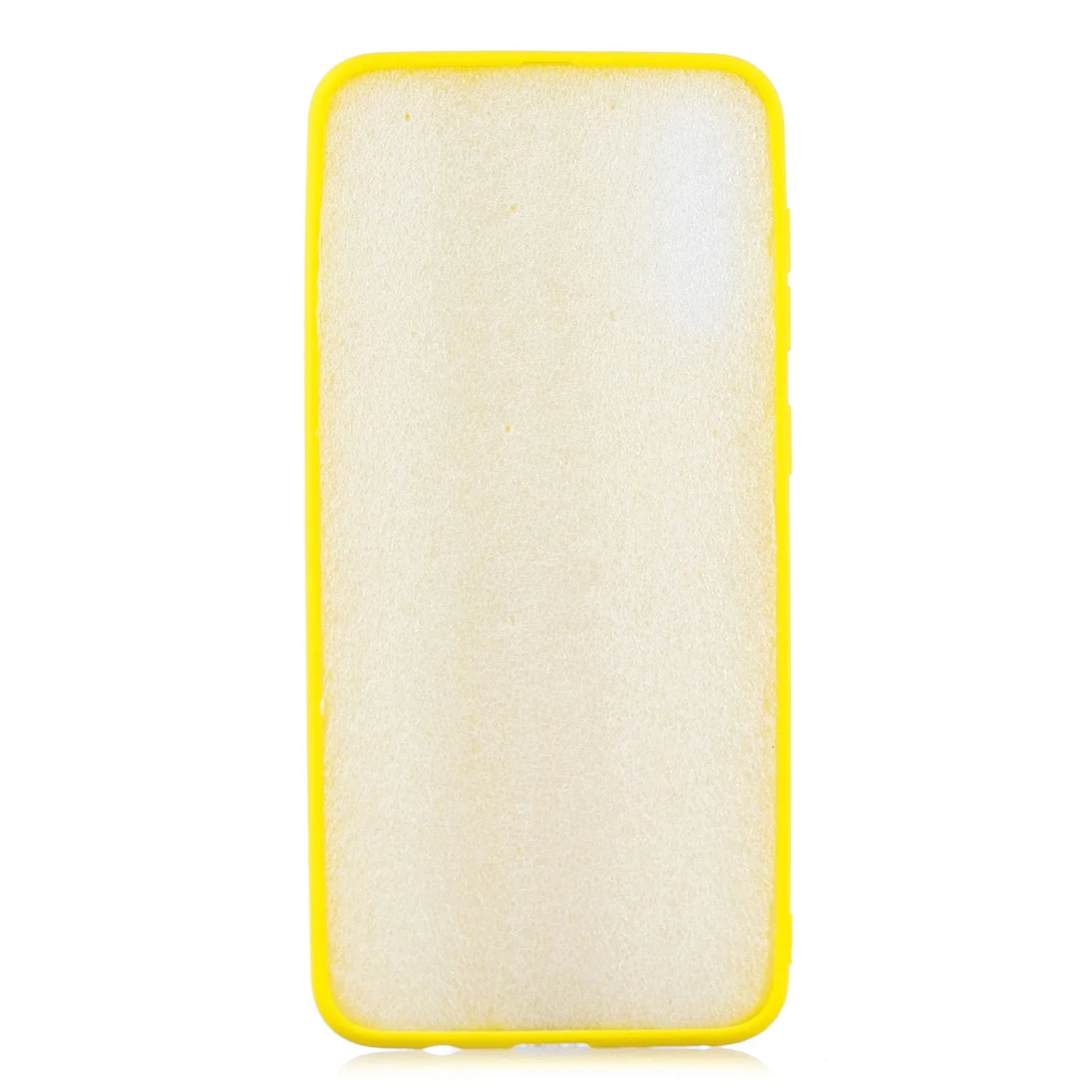For Samsung A50 Lovely Candy Color Matte TPU Anti-scratch Non-slip Protective Cover Back Case Light blue