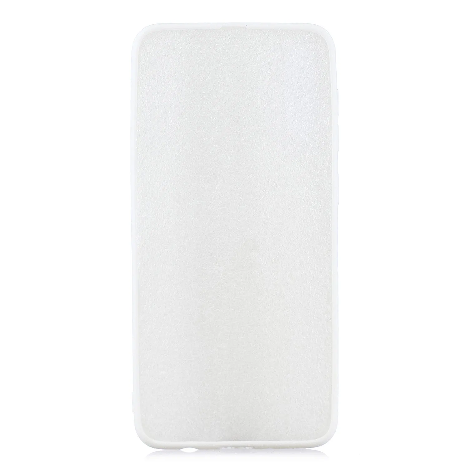 For Samsung A50 Lovely Candy Color Matte TPU Anti-scratch Non-slip Protective Cover Back Case white