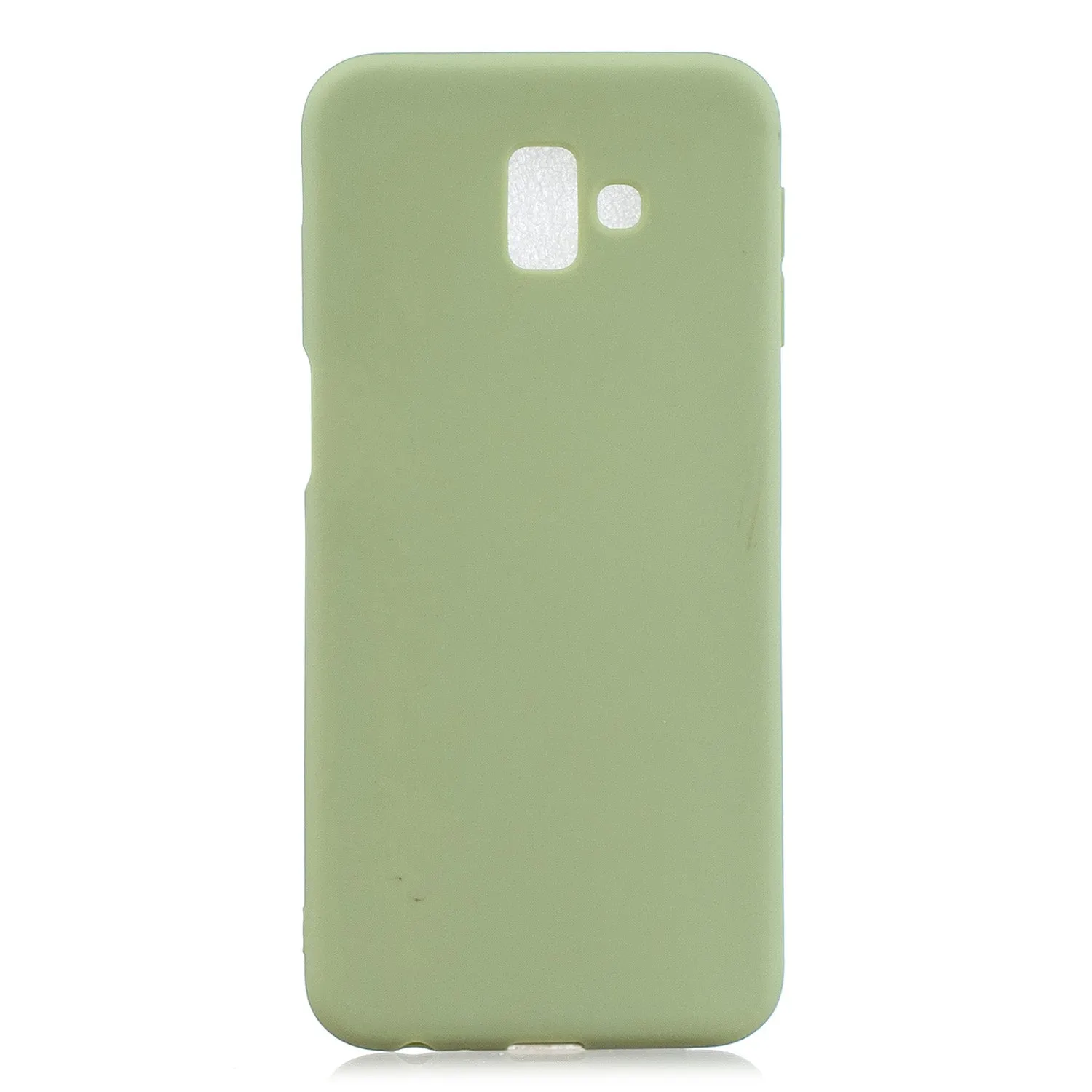 For Samsung J6 PLUS Lovely Candy Color Matte TPU Anti-scratch Non-slip Protective Cover Back Case 9