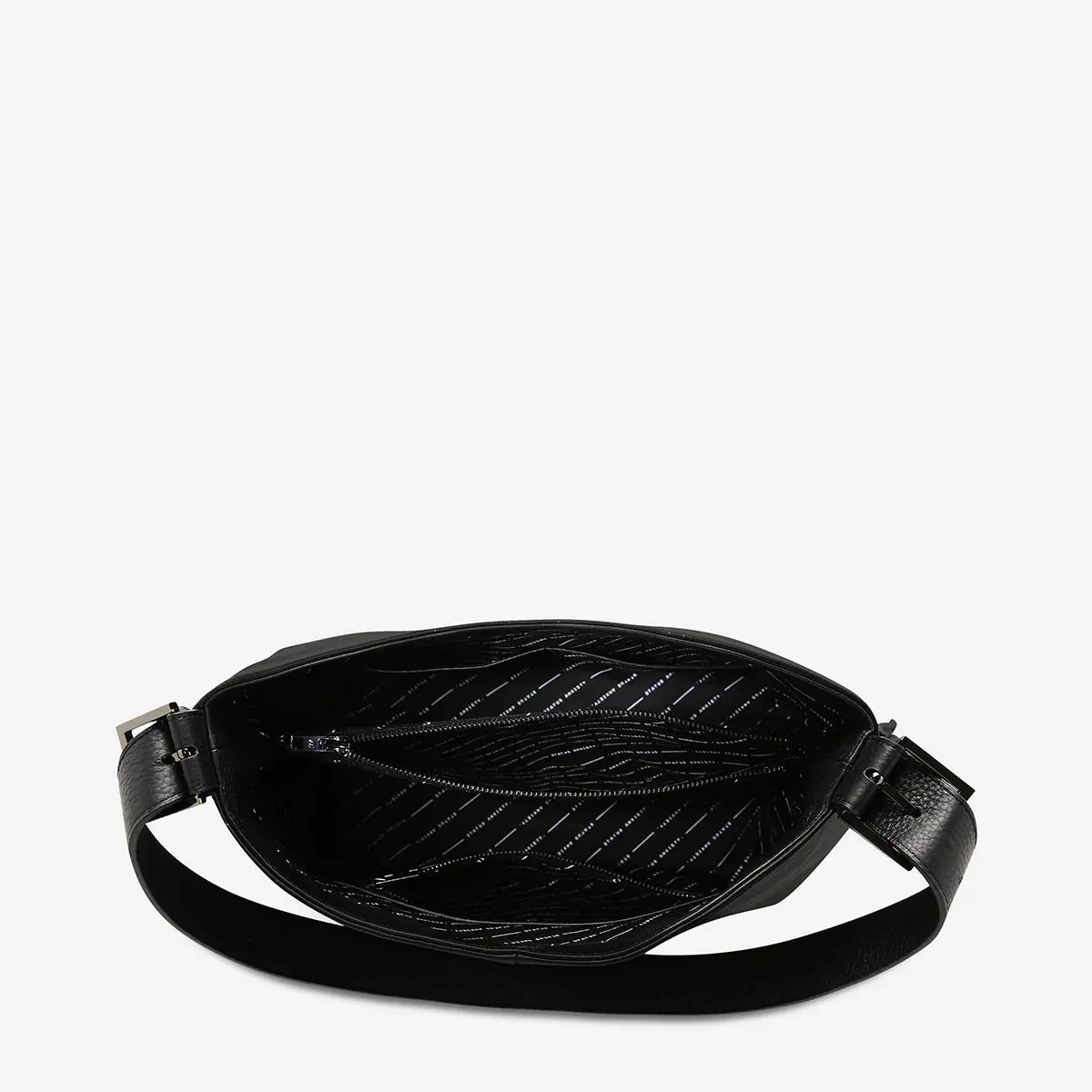 Forget About It Bag | Black Leather