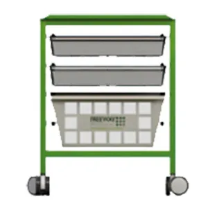 Freeway Vari Cart Trolley | Double Column | 710mm