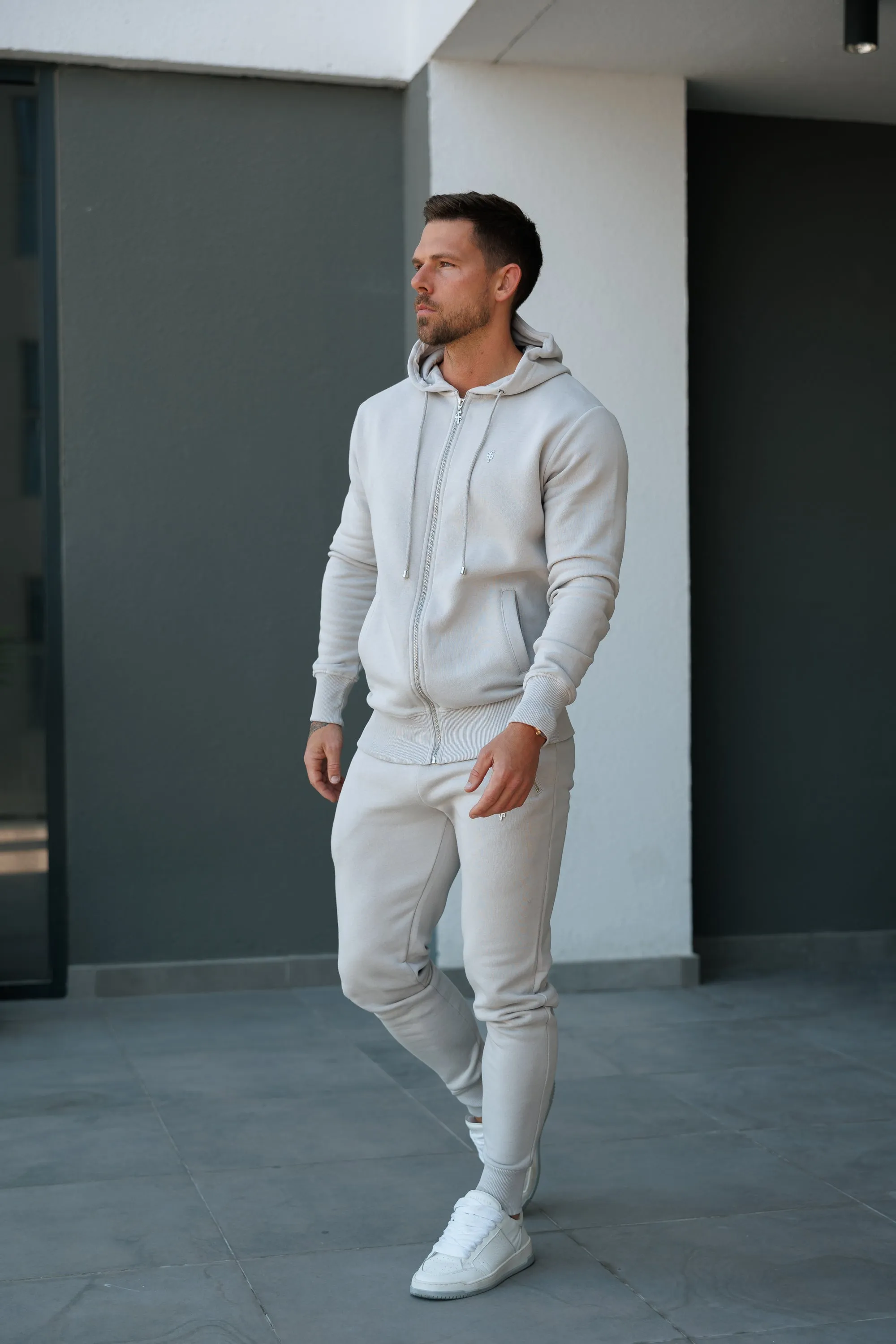 FS Light Grey / Silver Bottoms with Zipped Pockets - FSH1256