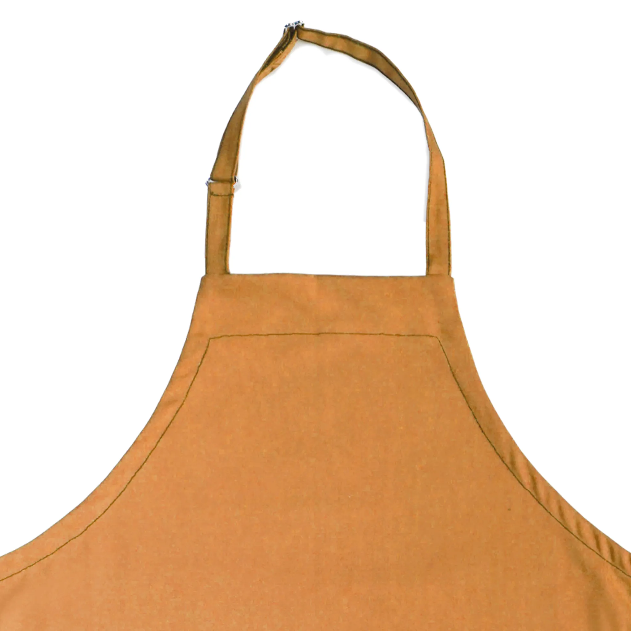 Full Bib Chef's Apron - Gold