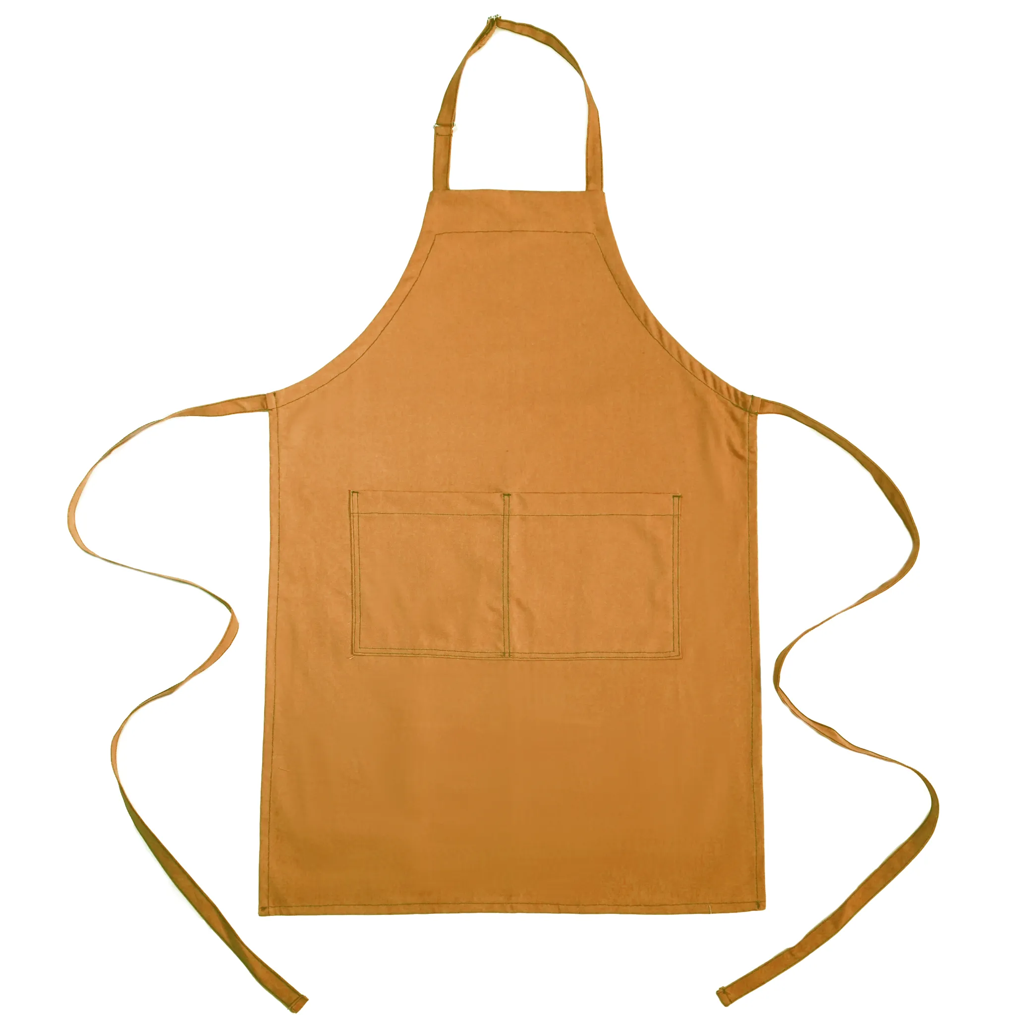 Full Bib Chef's Apron - Gold