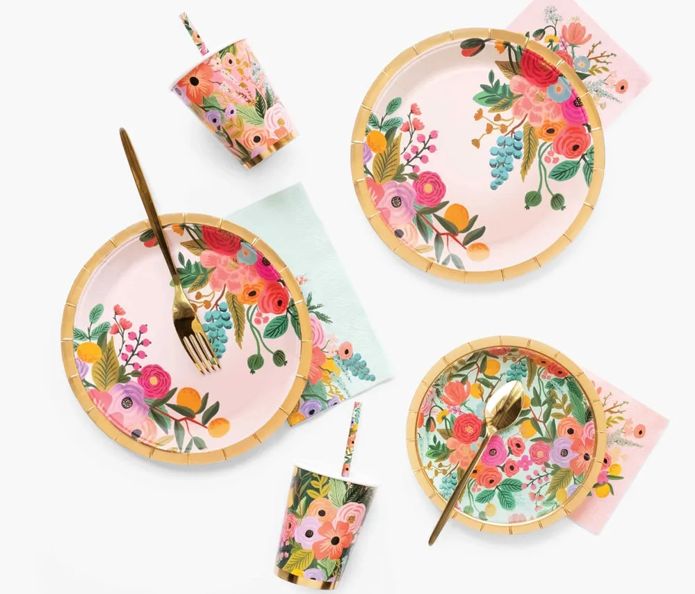 Garden Party Mint Guest Napkins
