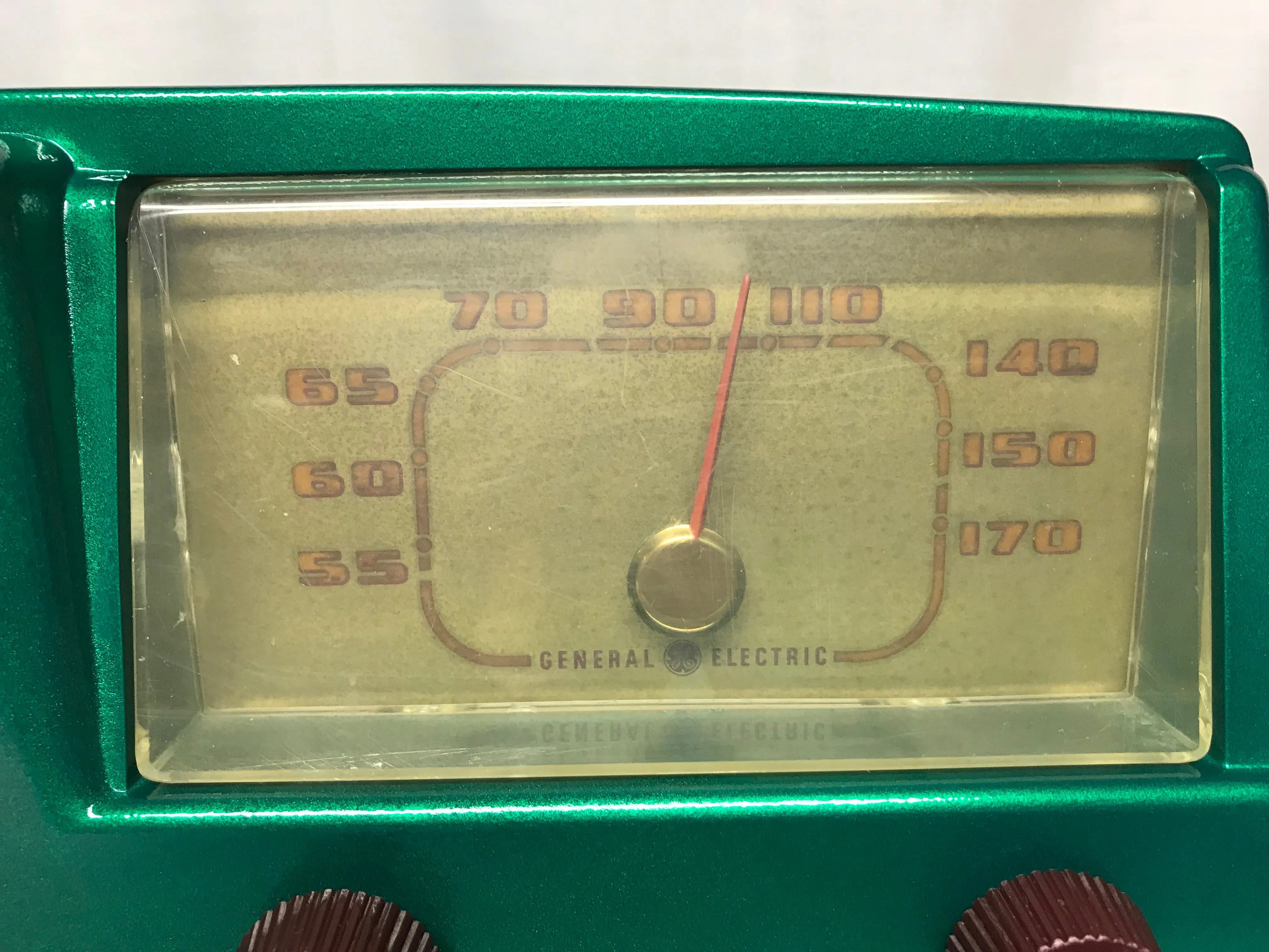 General Electric C-403 vintage tube radio with Bluetooth input