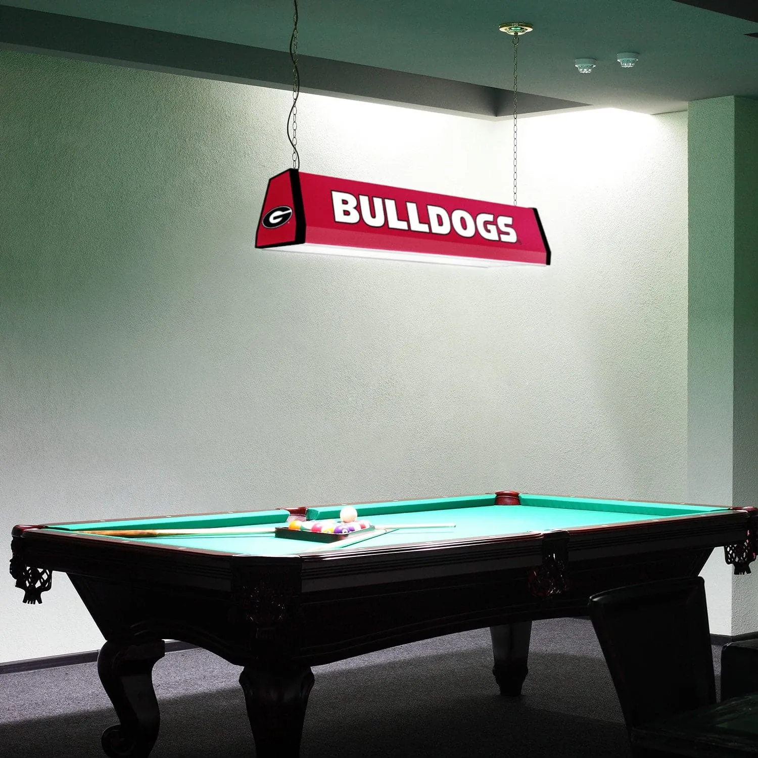 Georgia Bulldogs: Standard Pool Table Light