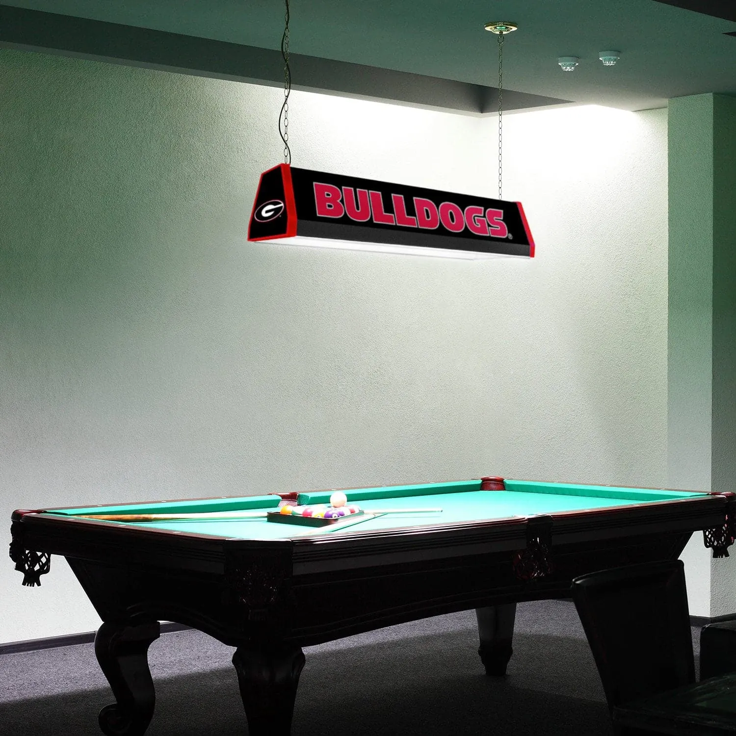 Georgia Bulldogs: Standard Pool Table Light