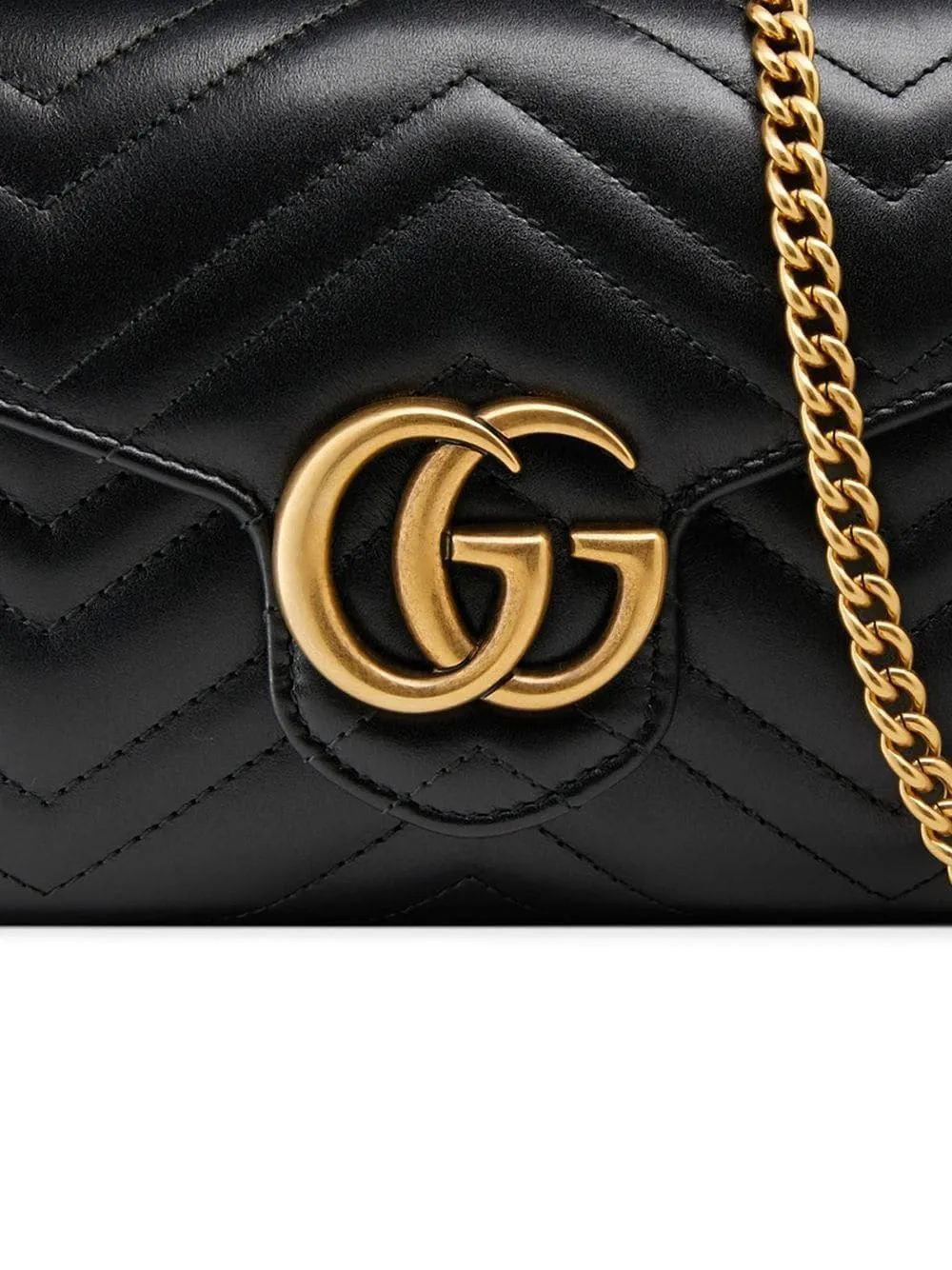 Gg marmont leather mini bag