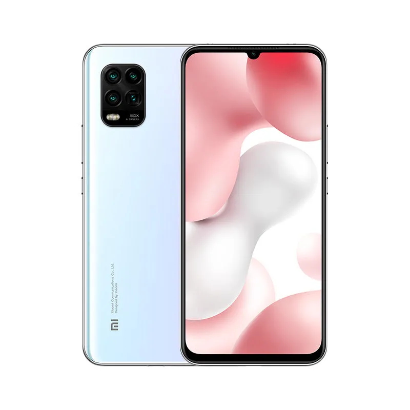 Global Version Xiaomi Mi 10 Lite Snapdragon 765G Octa Core 48MP AI Quad Cameras 6.57"" Dot Drop 4160mAh 5G Smartphone white_6 64G