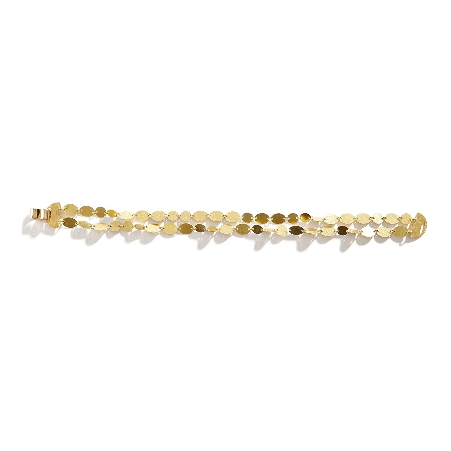 Gold Double Band Party Bracelet