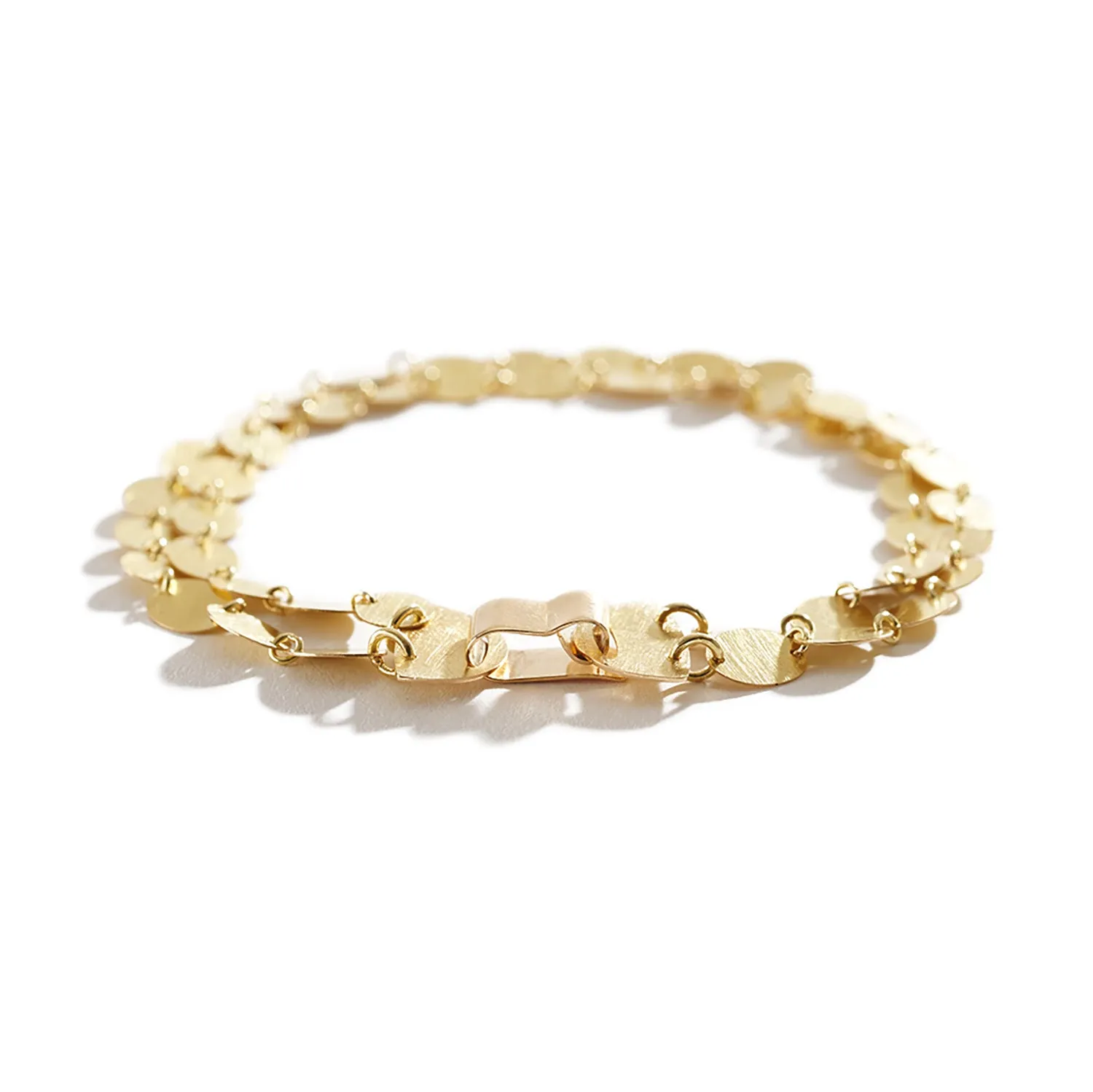 Gold Double Band Party Bracelet