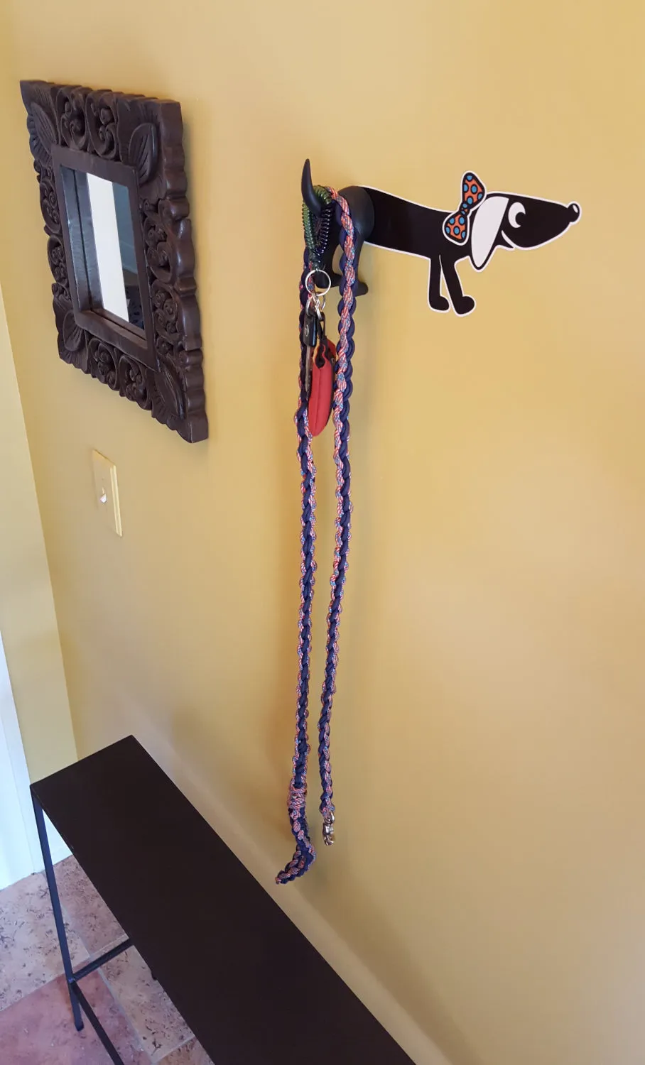 GREAT DOG Vinyl Wall Decal and Dog Tail Hook Set - Epic
