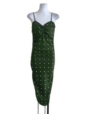 Green Polka Dot Dress