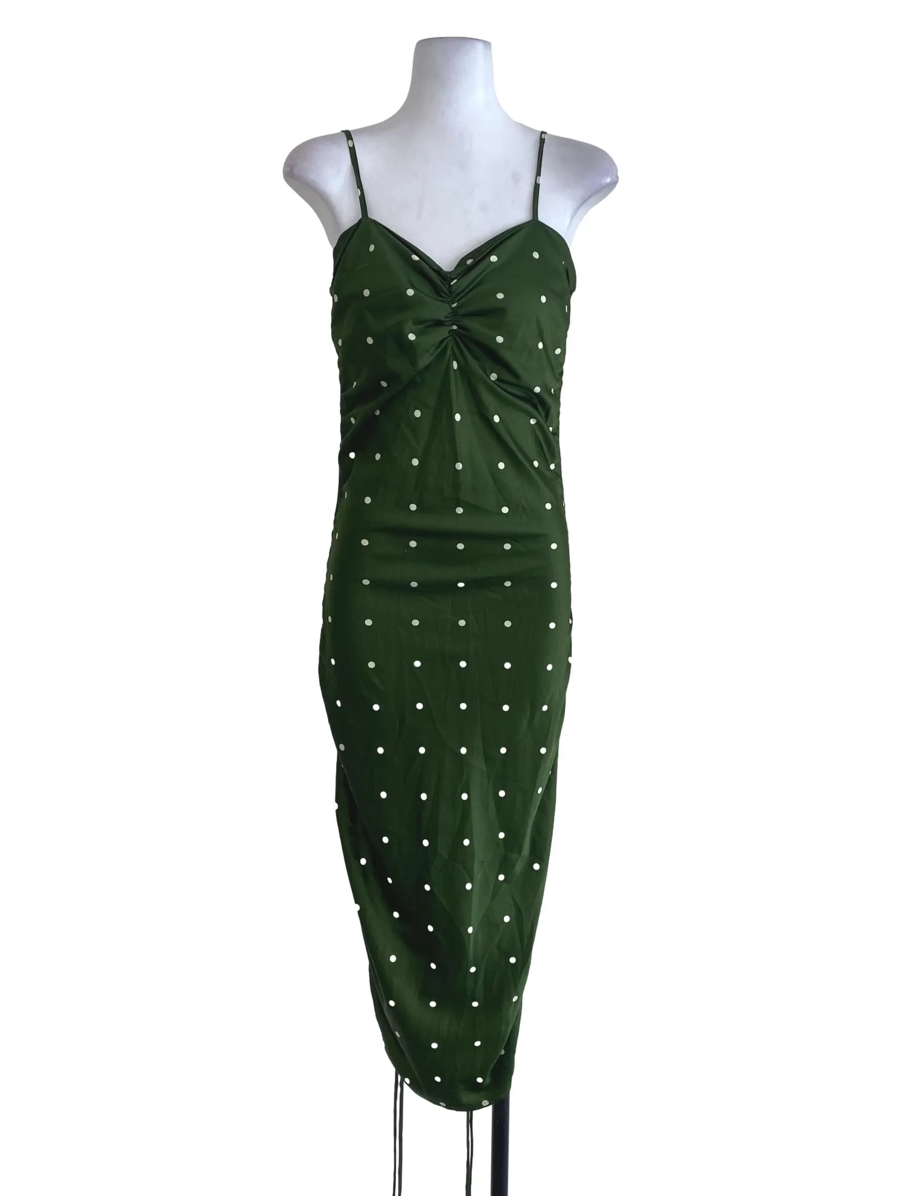 Green Polka Dot Dress