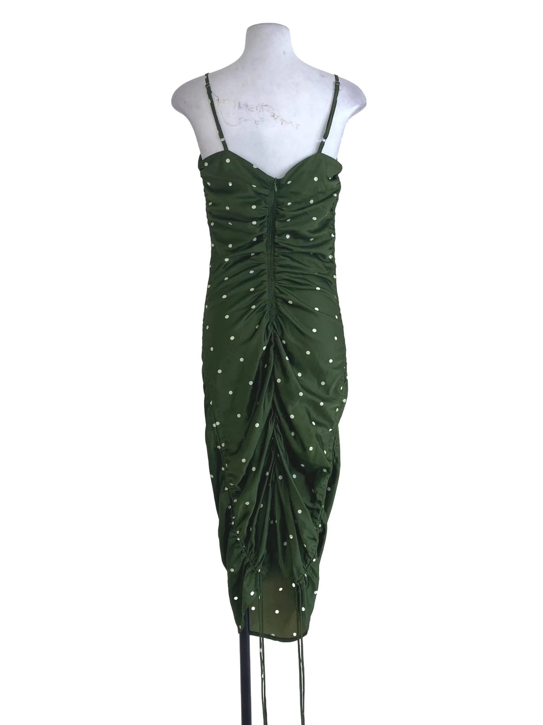 Green Polka Dot Dress