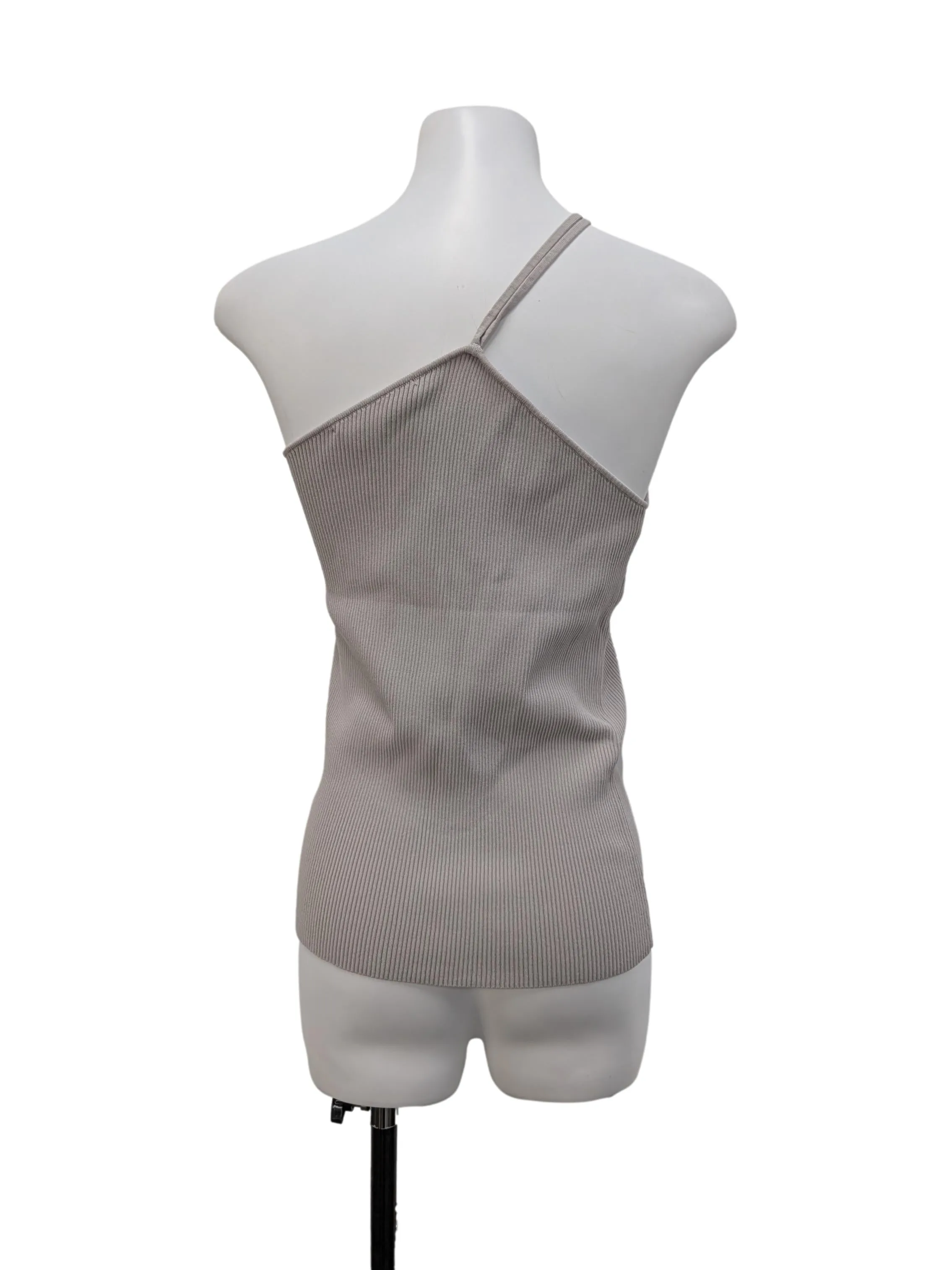 Grey Single Strap Top
