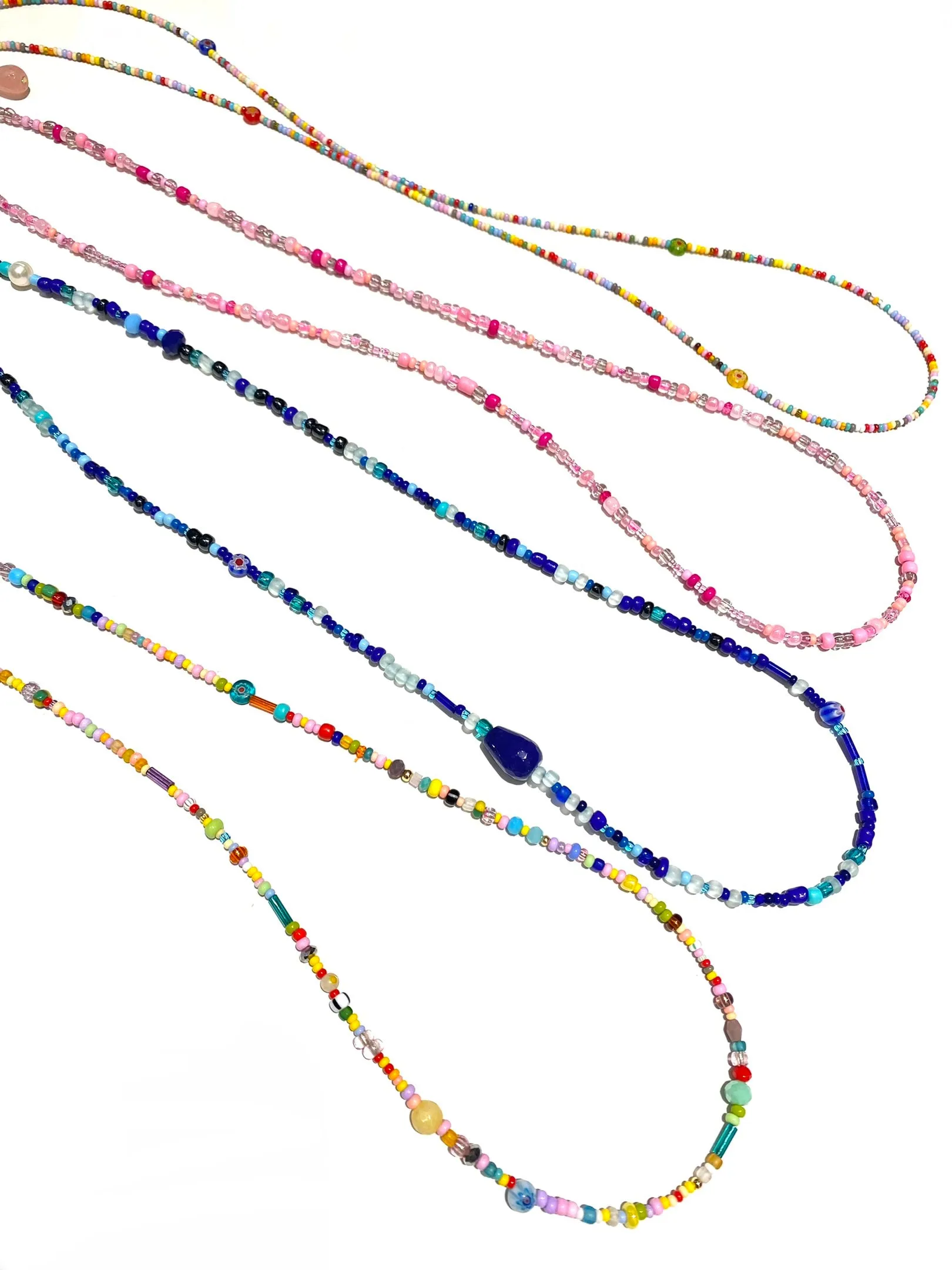 HC DESIGNS- Color SeedBeads Waist Chain