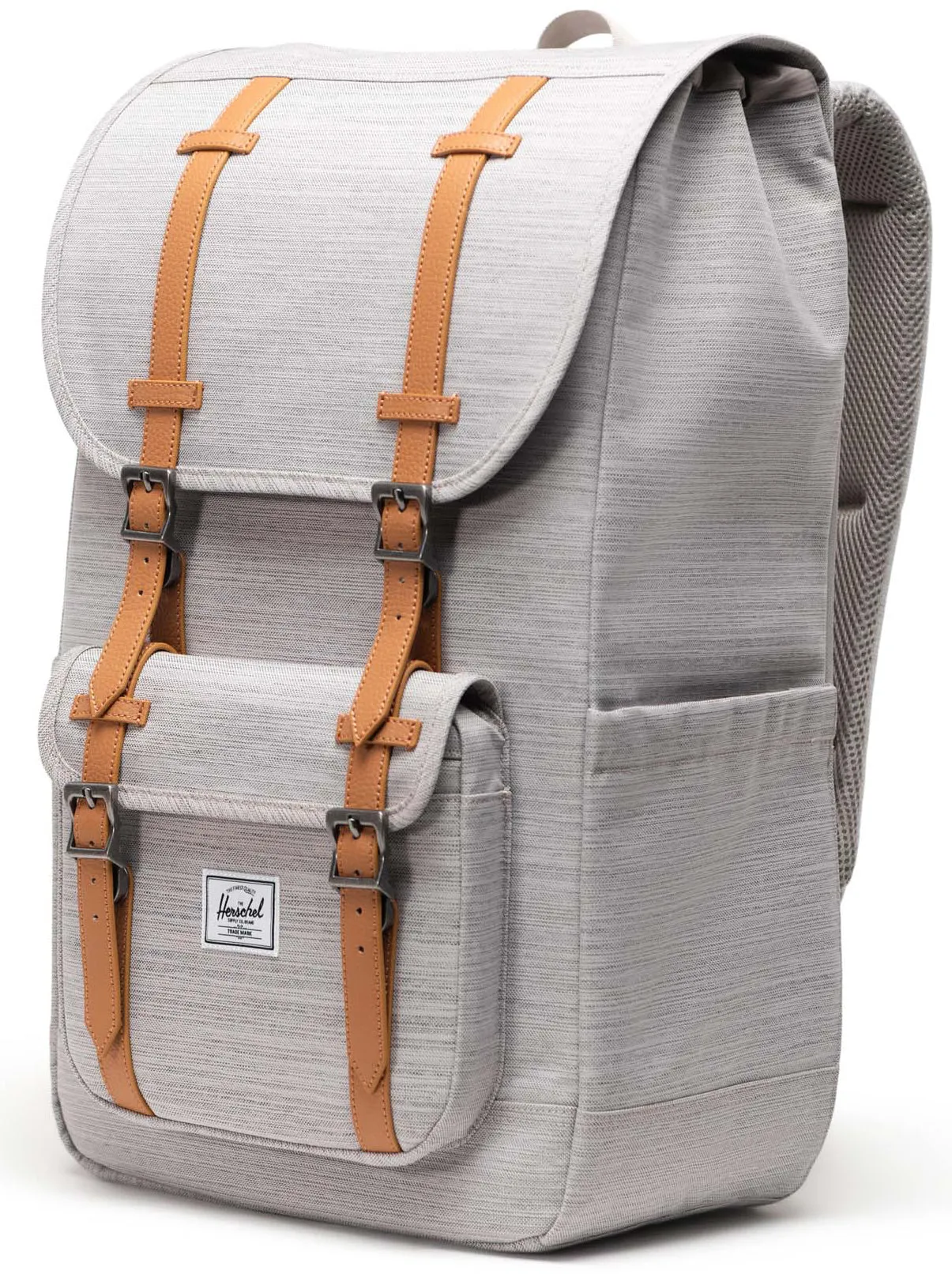 Herschel Little America Light Grey Crosshatch