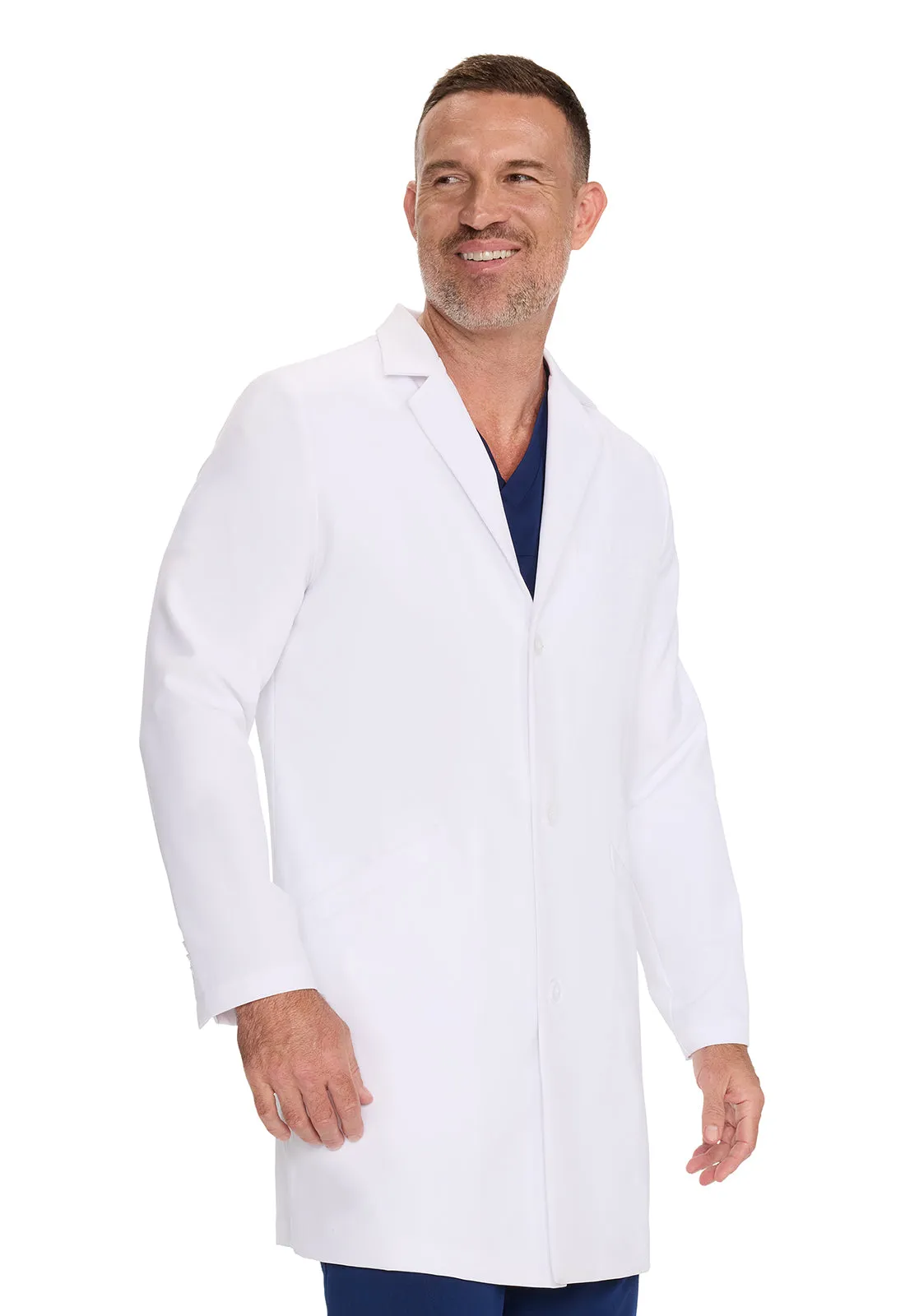 HH White Coat Men's 36" Lab Coat White