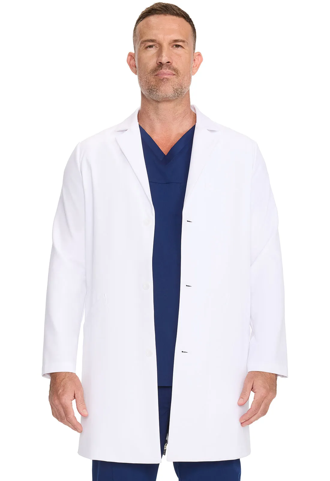 HH White Coat Men's 36" Lab Coat White
