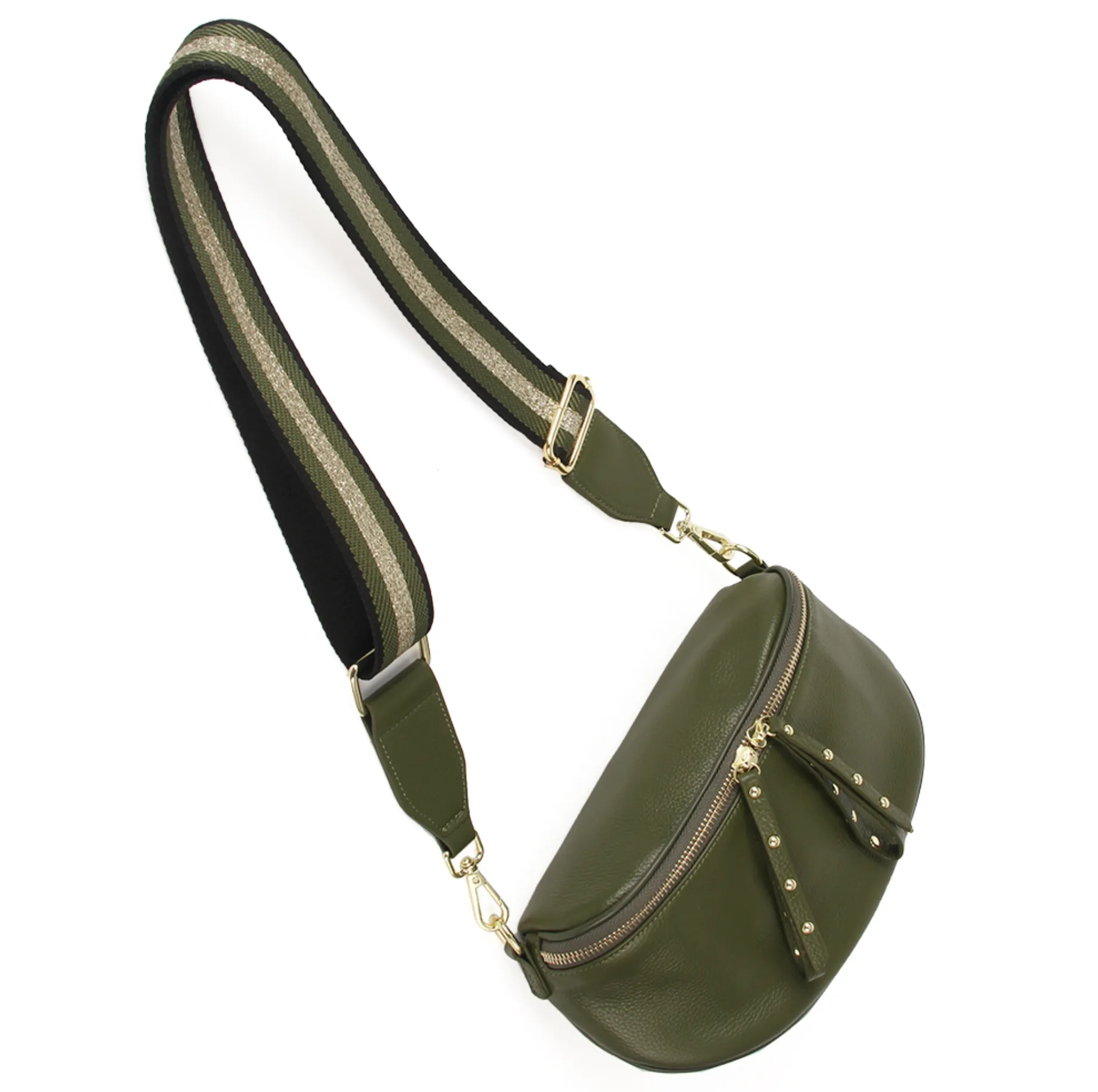 Hi Ho & Co New Rocker Bag Army Gold