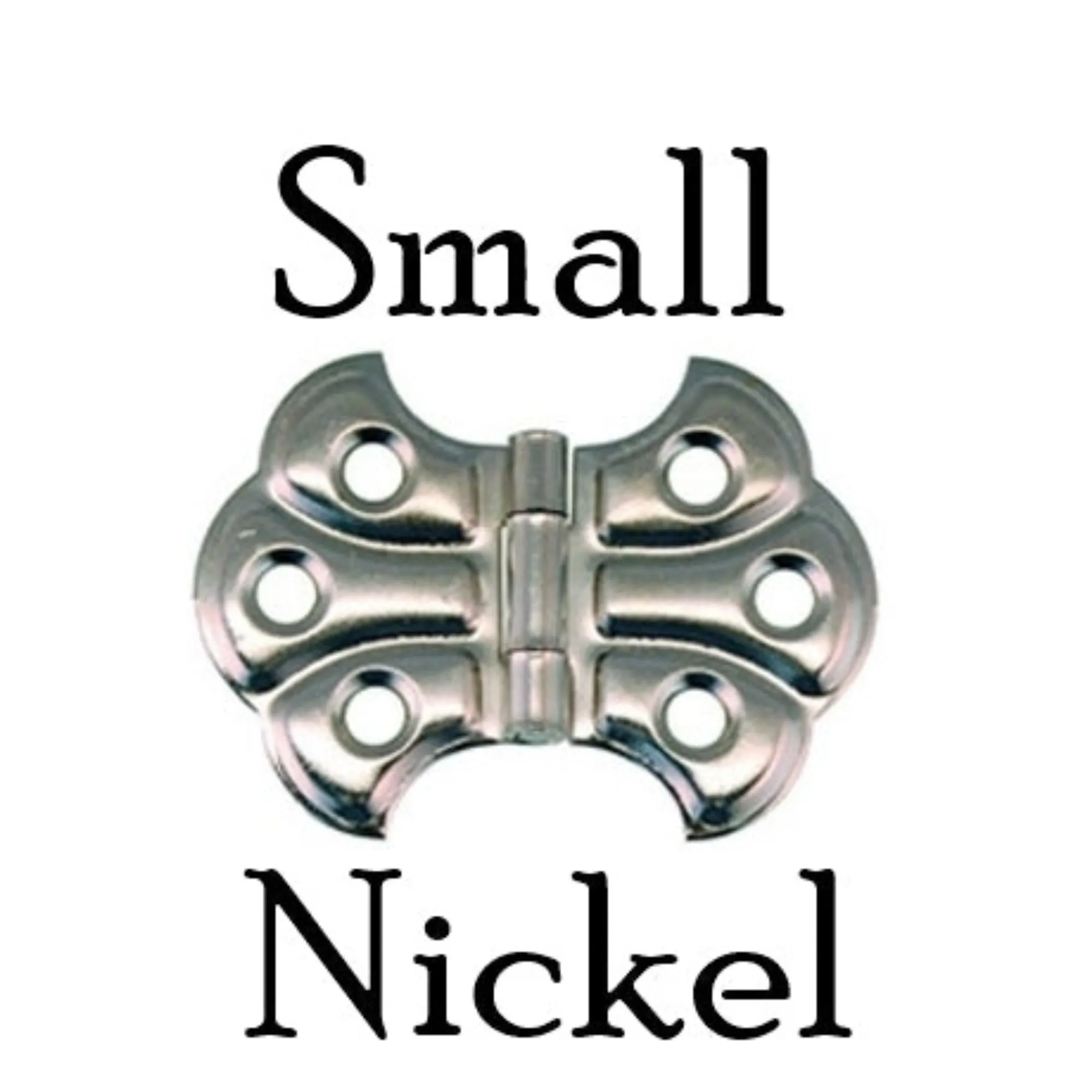 Historical Embossed Butterfly Hinge: Vintage Elegance for Your Cabinets
