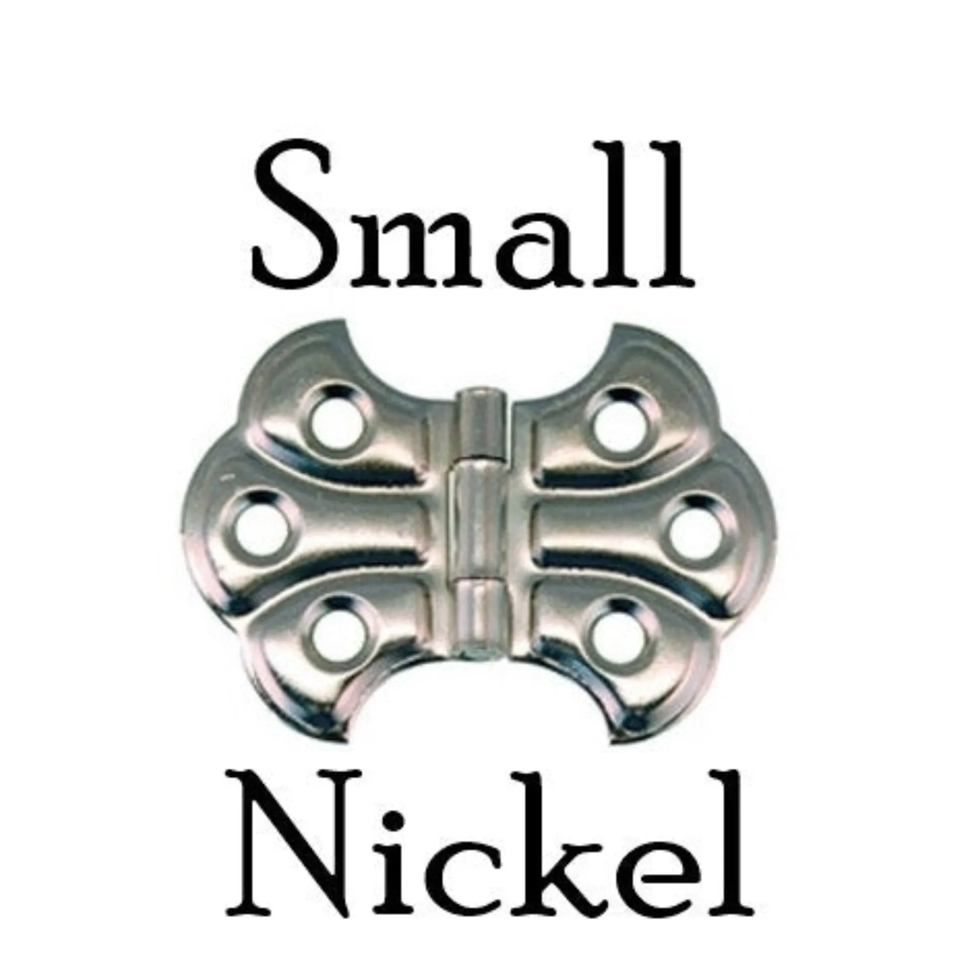 Historical Embossed Butterfly Hinge: Vintage Elegance for Your Cabinets