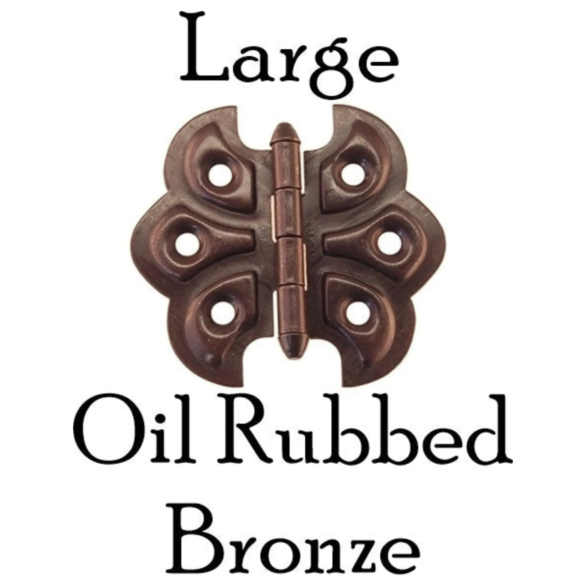 Historical Embossed Butterfly Hinge: Vintage Elegance for Your Cabinets