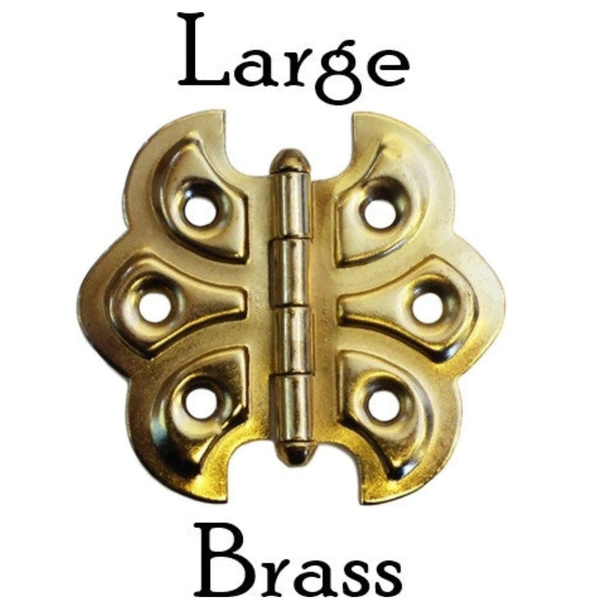 Historical Embossed Butterfly Hinge: Vintage Elegance for Your Cabinets