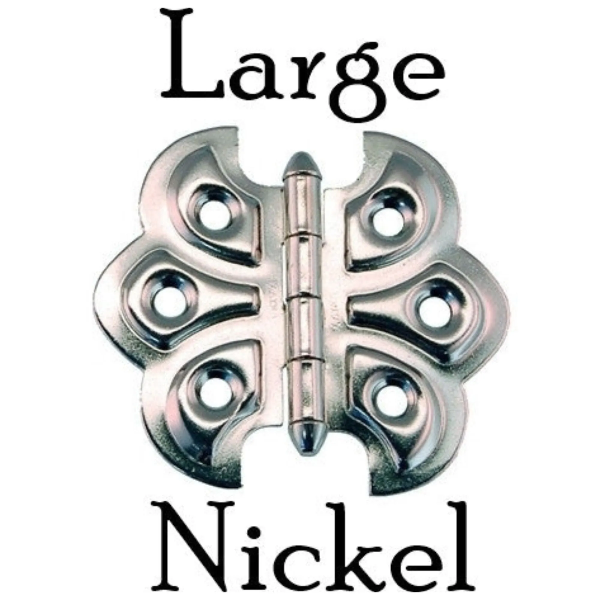 Historical Embossed Butterfly Hinge: Vintage Elegance for Your Cabinets
