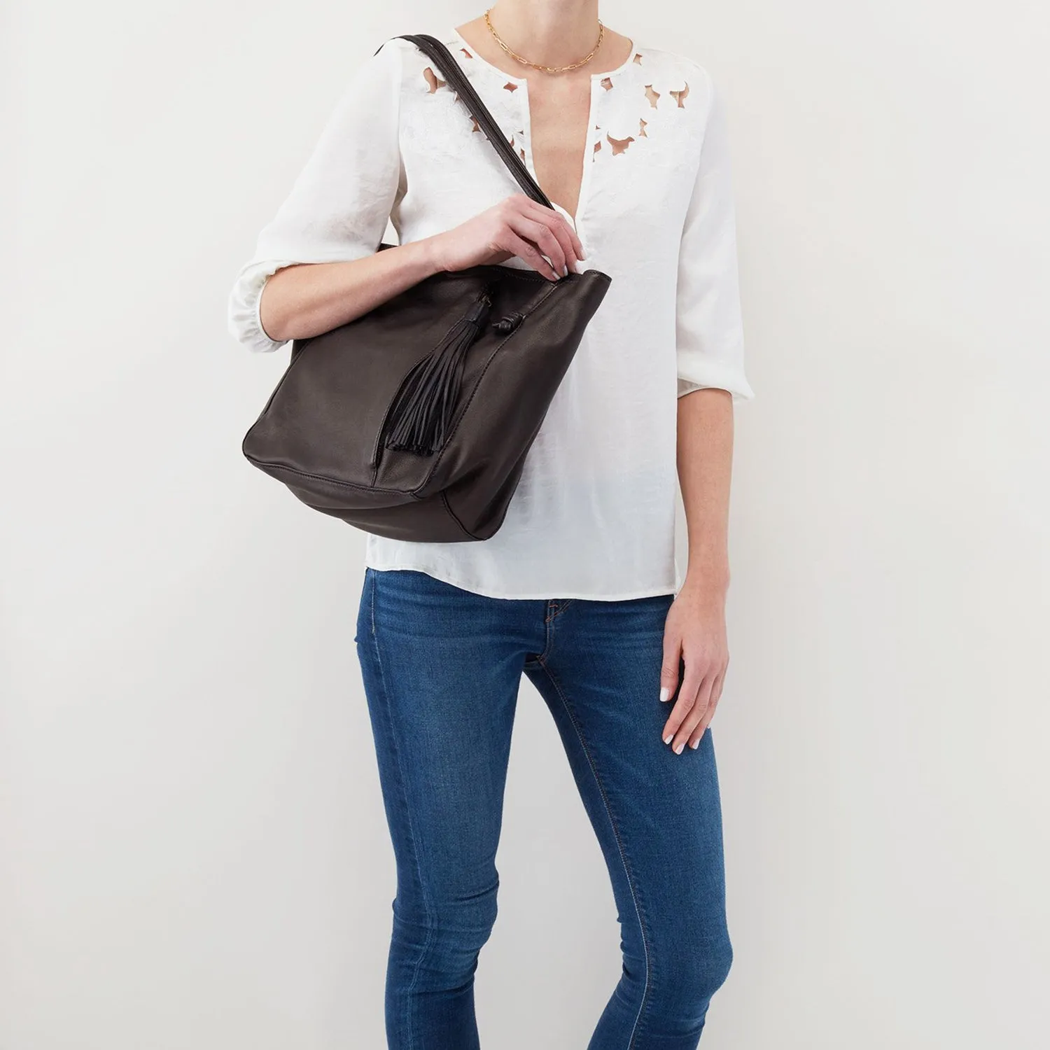 Hobo Endure Mini Tote Black Leather