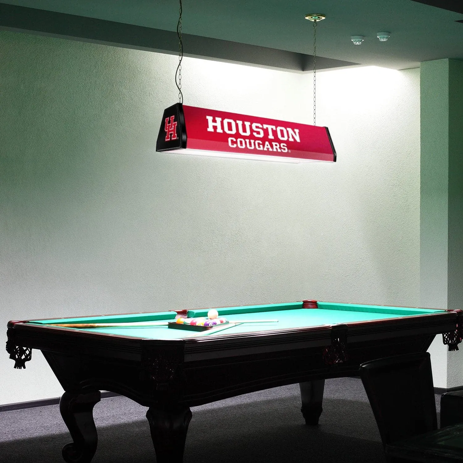 Houston Cougars: Standard Pool Table Light