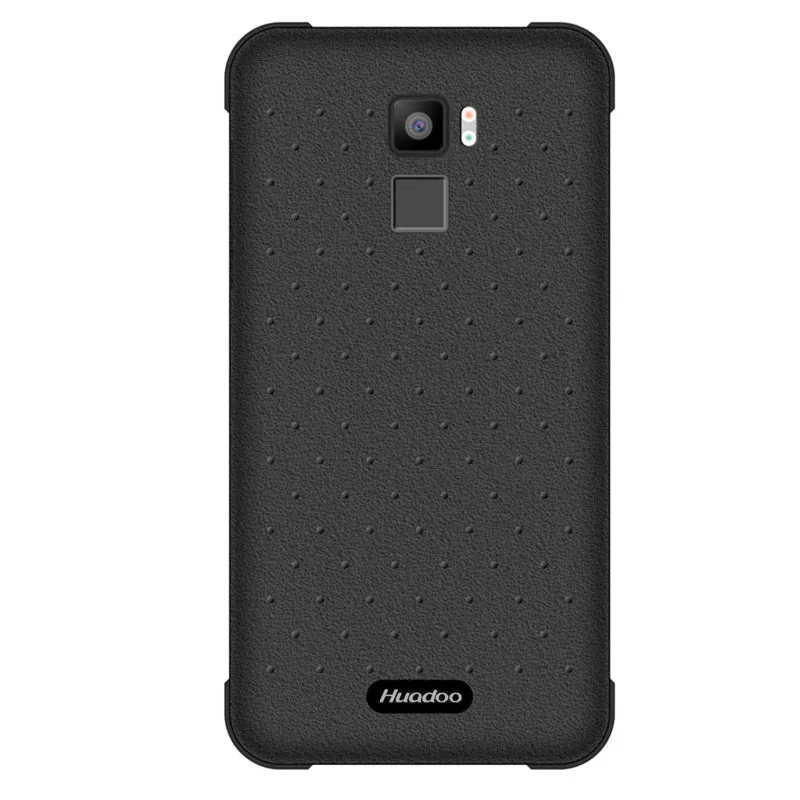 Huadoo HG11 Smart Rugged Phone - Android 7.0, Finger Sensor, 3300mAh Battery, Waterproof, IP68 Rating, 5 Inch HD Display (Black)