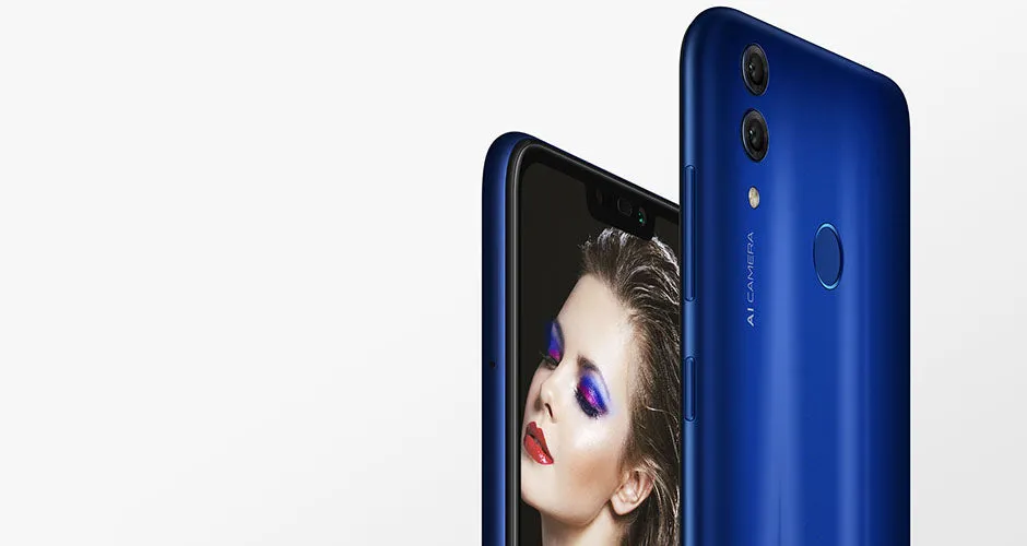 Huawei Honor 8C 4 32GB 3-Slot Face ID 6.26 Inch Snapdragon 632 Octa Core Front 8.0MP Dual Rear Camera 4000mAh Black_4 32G