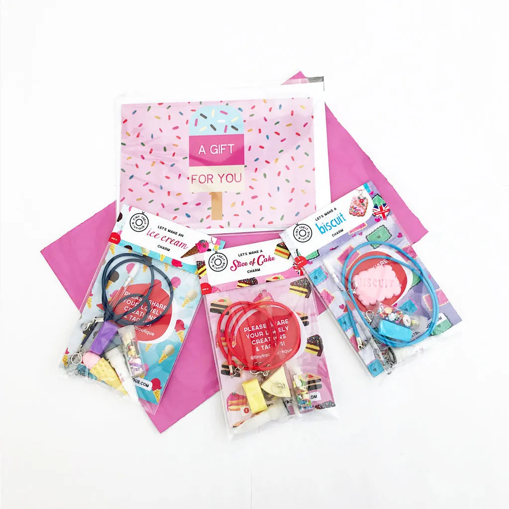 Ice Cream-Themed Jewellery Mini Kit