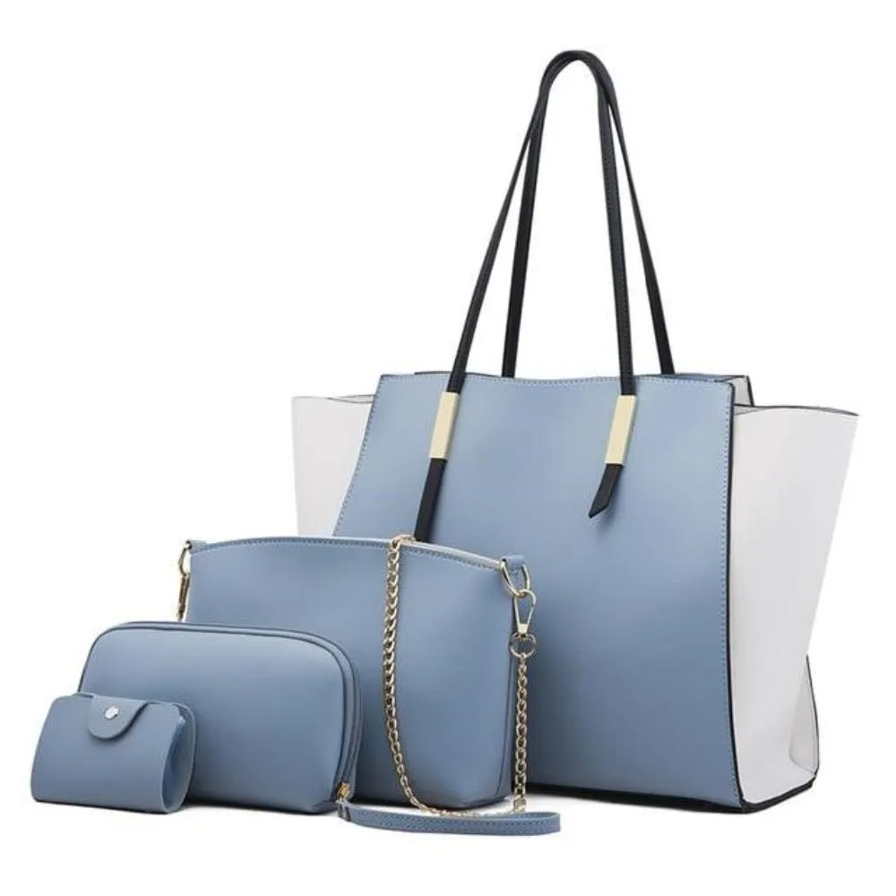 Isabella | Charm Set Luxurious 4-Piece Tote Bag Set