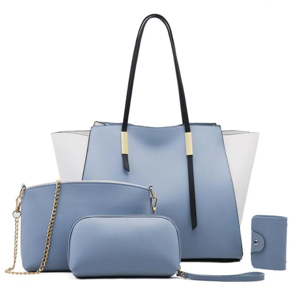 Isabella | Charm Set Luxurious 4-Piece Tote Bag Set