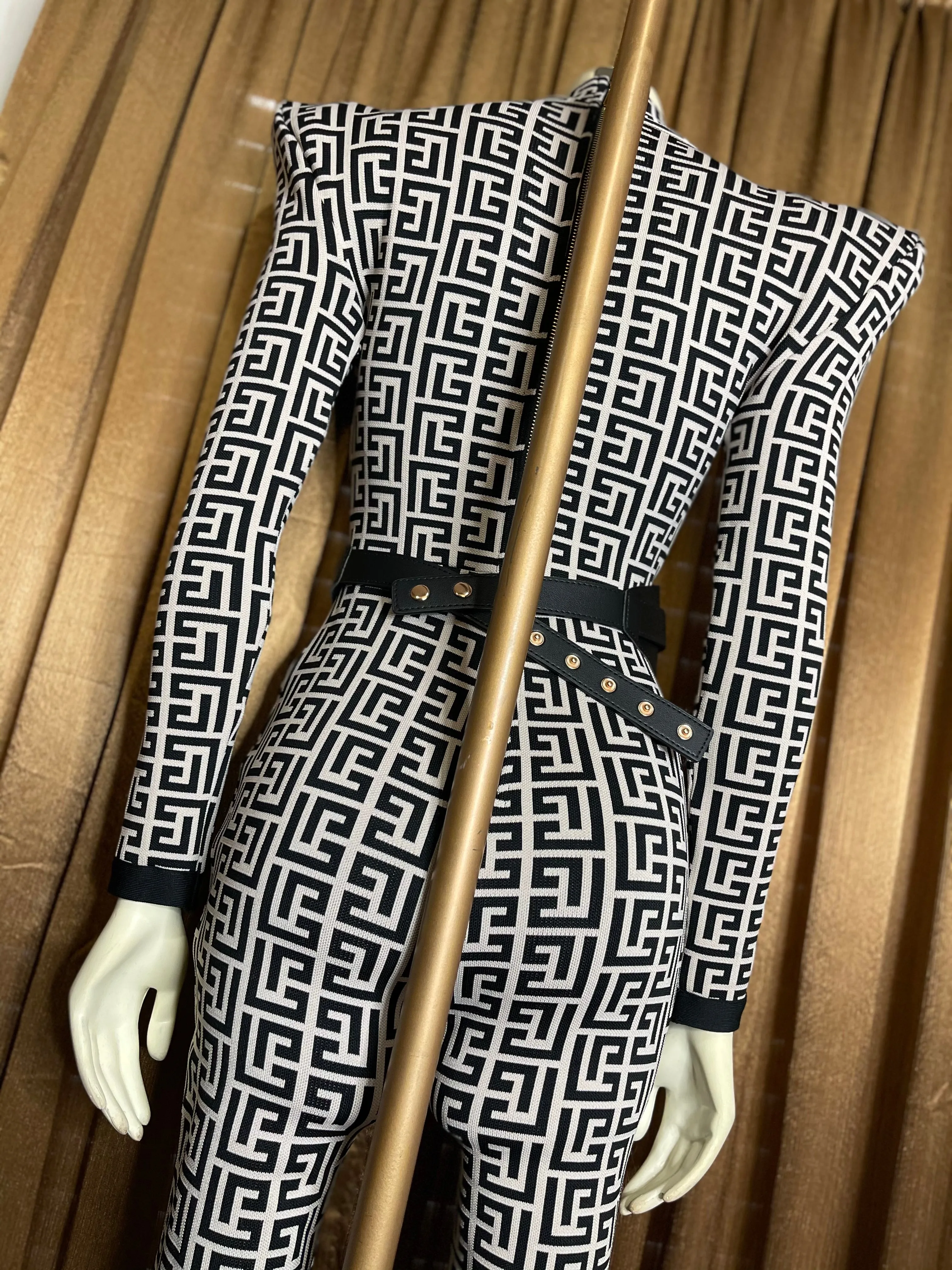 ”JACQUARD” JUMPSUIT