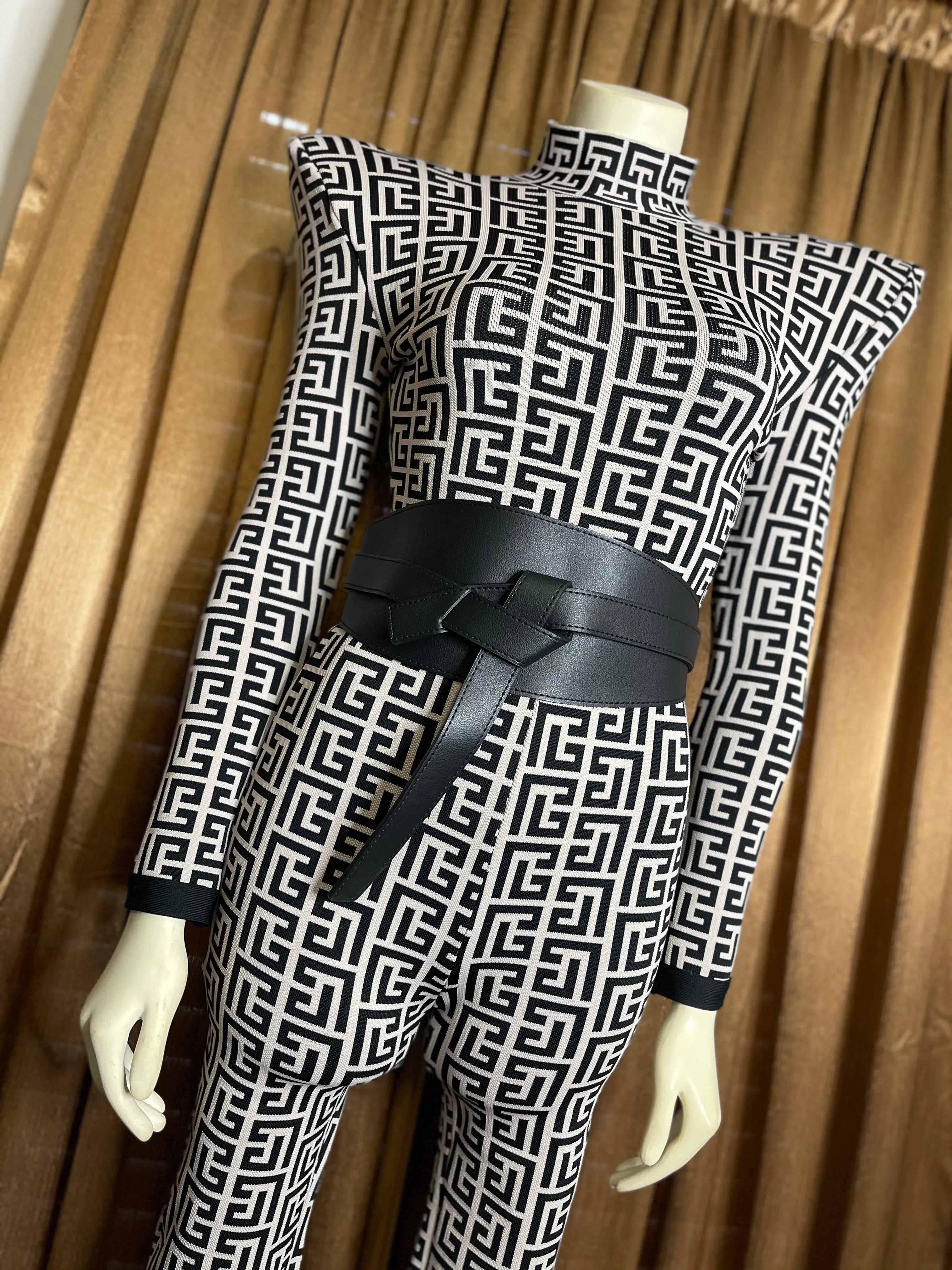”JACQUARD” JUMPSUIT