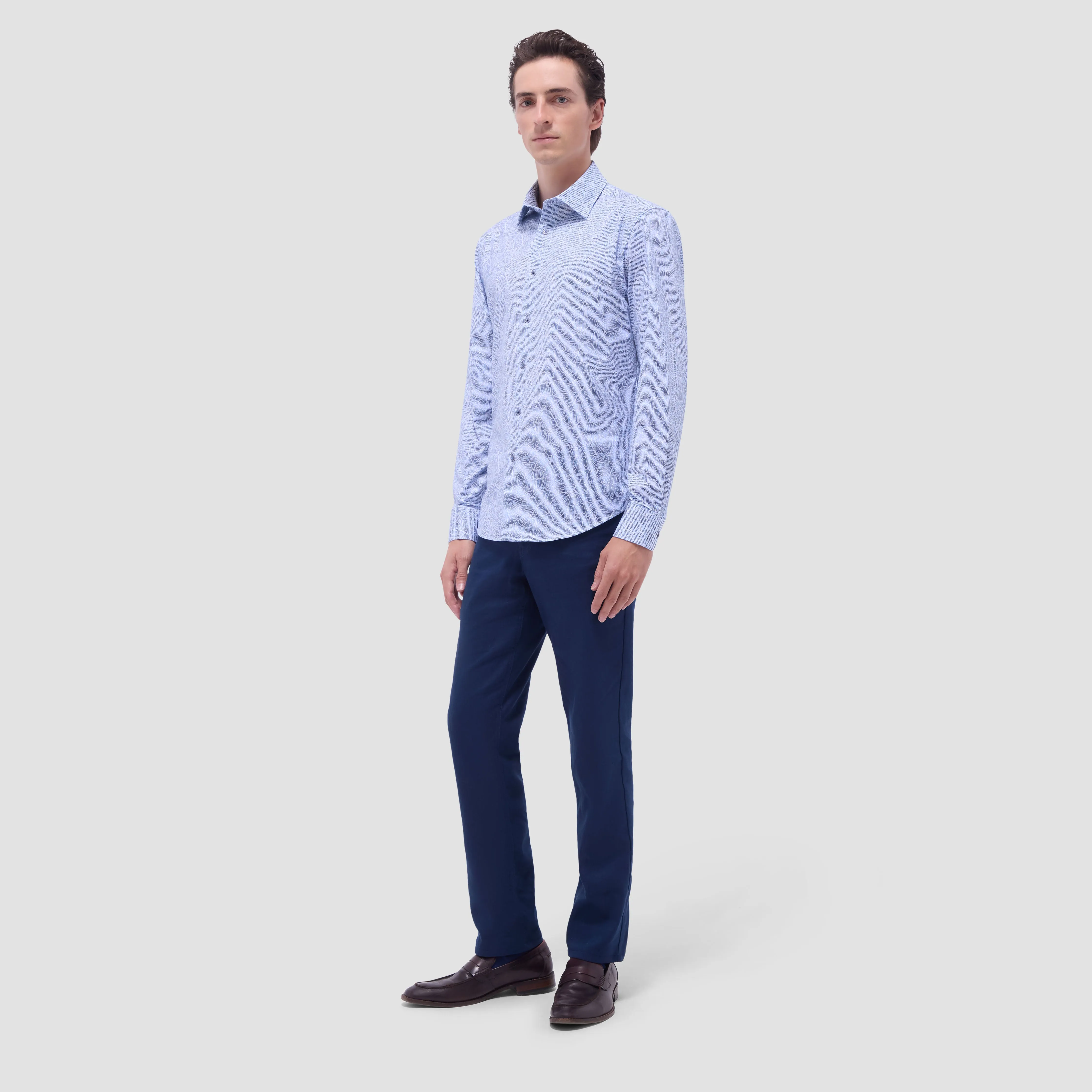 James Striped Abstract OoohCotton Shirt