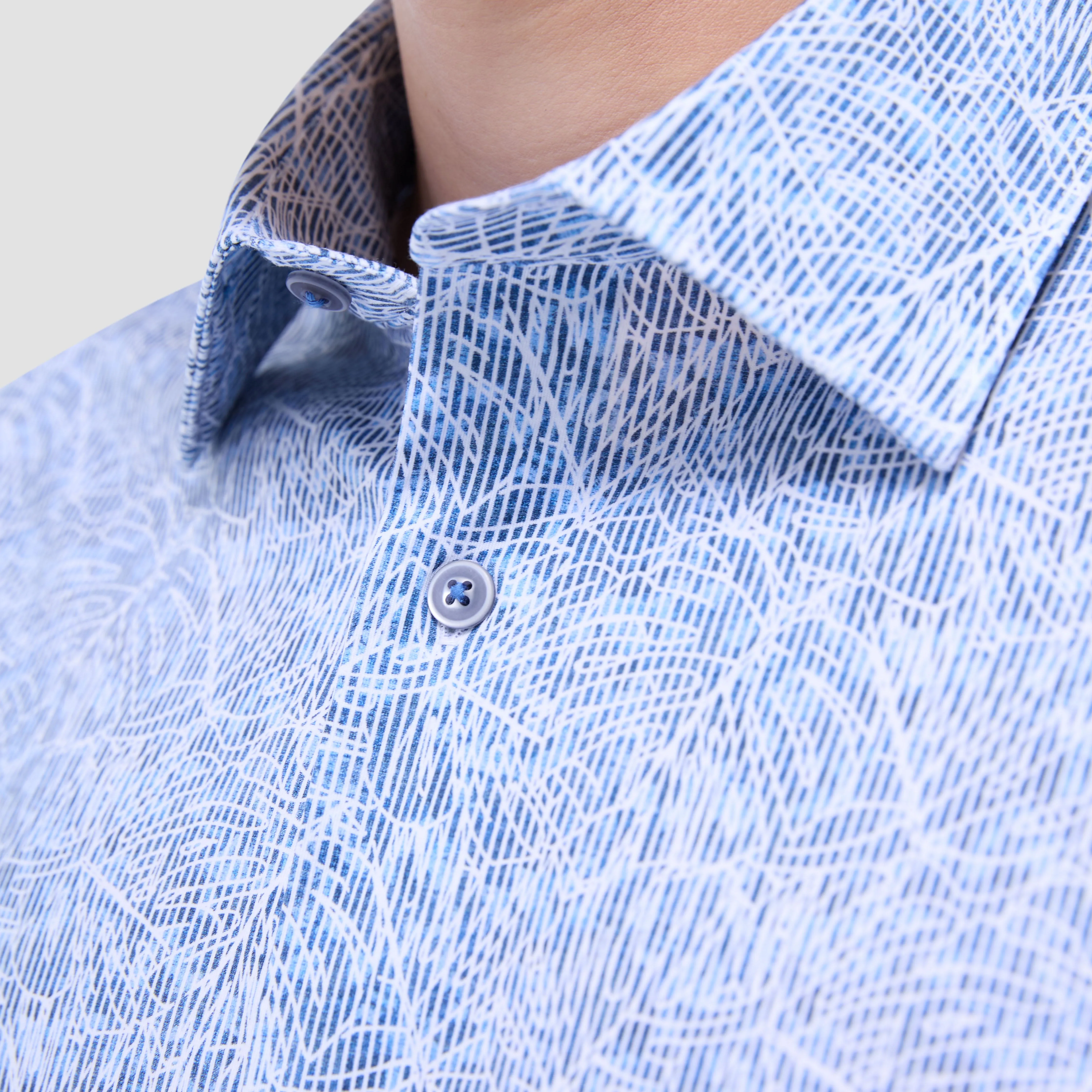 James Striped Abstract OoohCotton Shirt