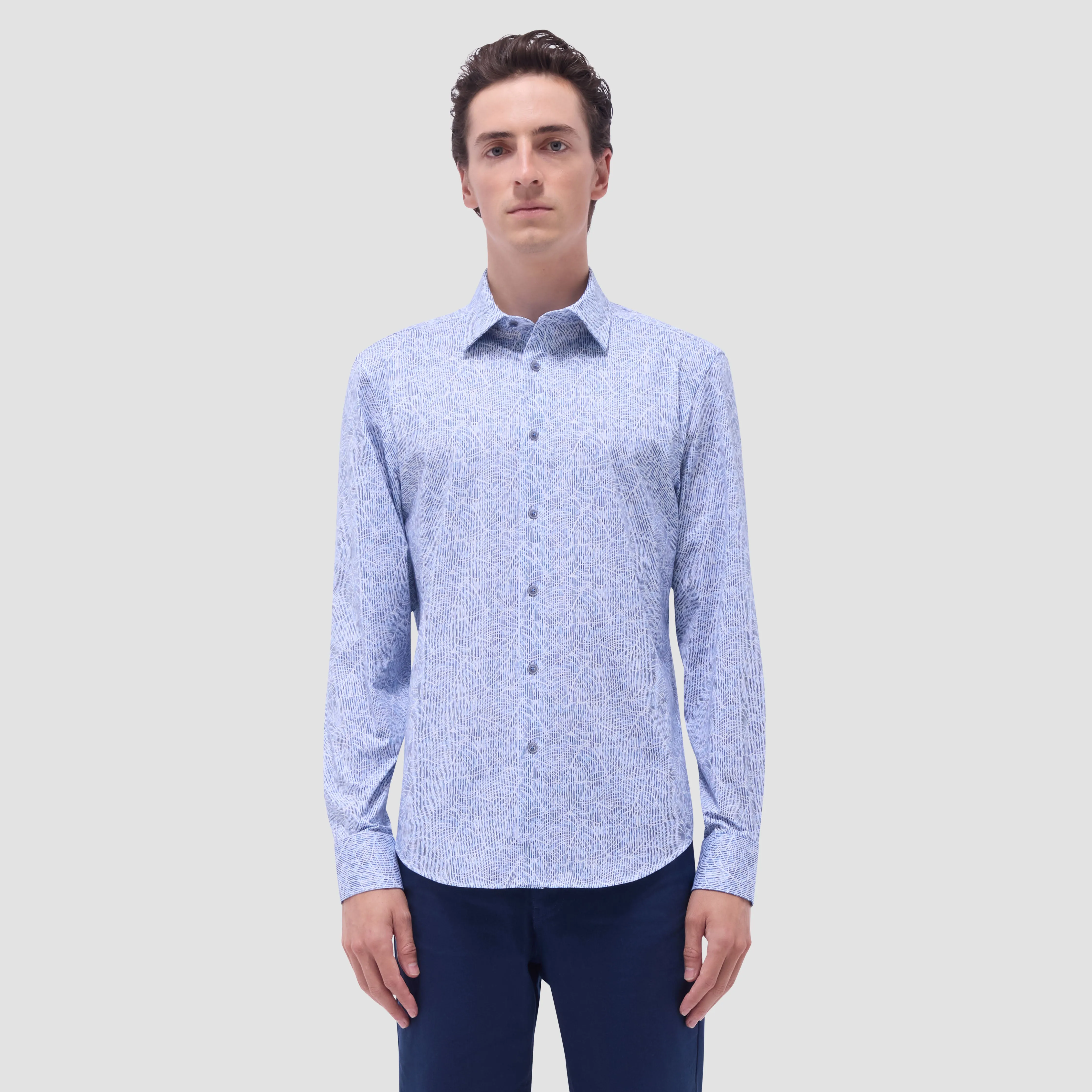 James Striped Abstract OoohCotton Shirt