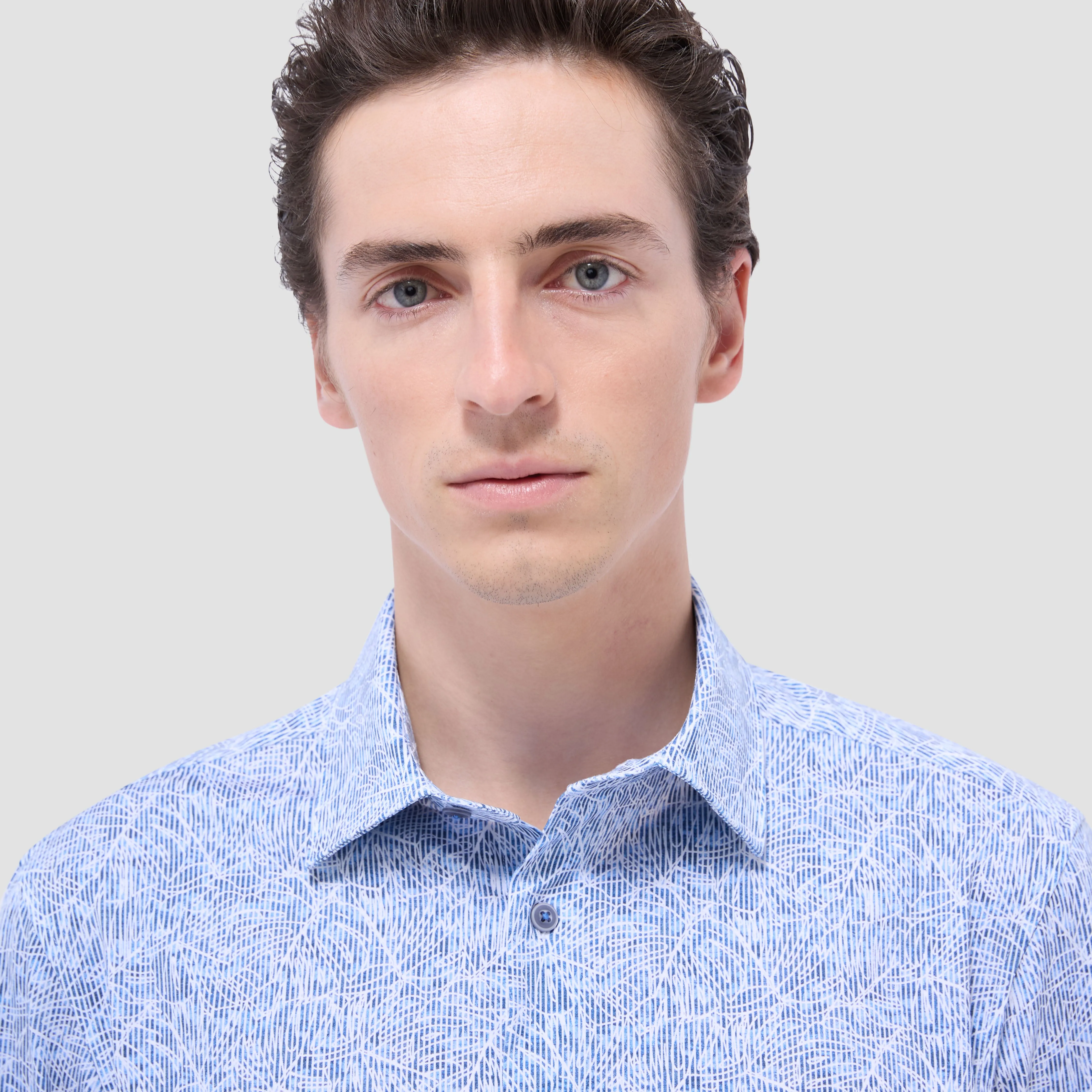 James Striped Abstract OoohCotton Shirt