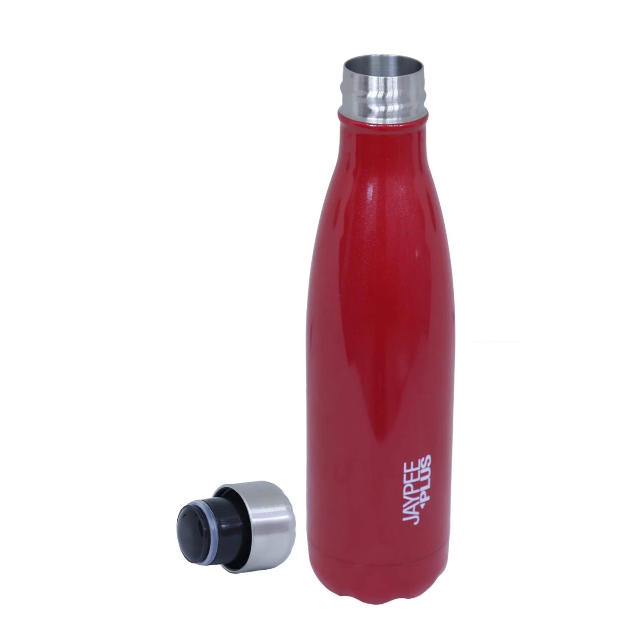 Jaypee Plus Alpha 1000 Stainless Steel Water Bottle, 1000 ml, Cherry
