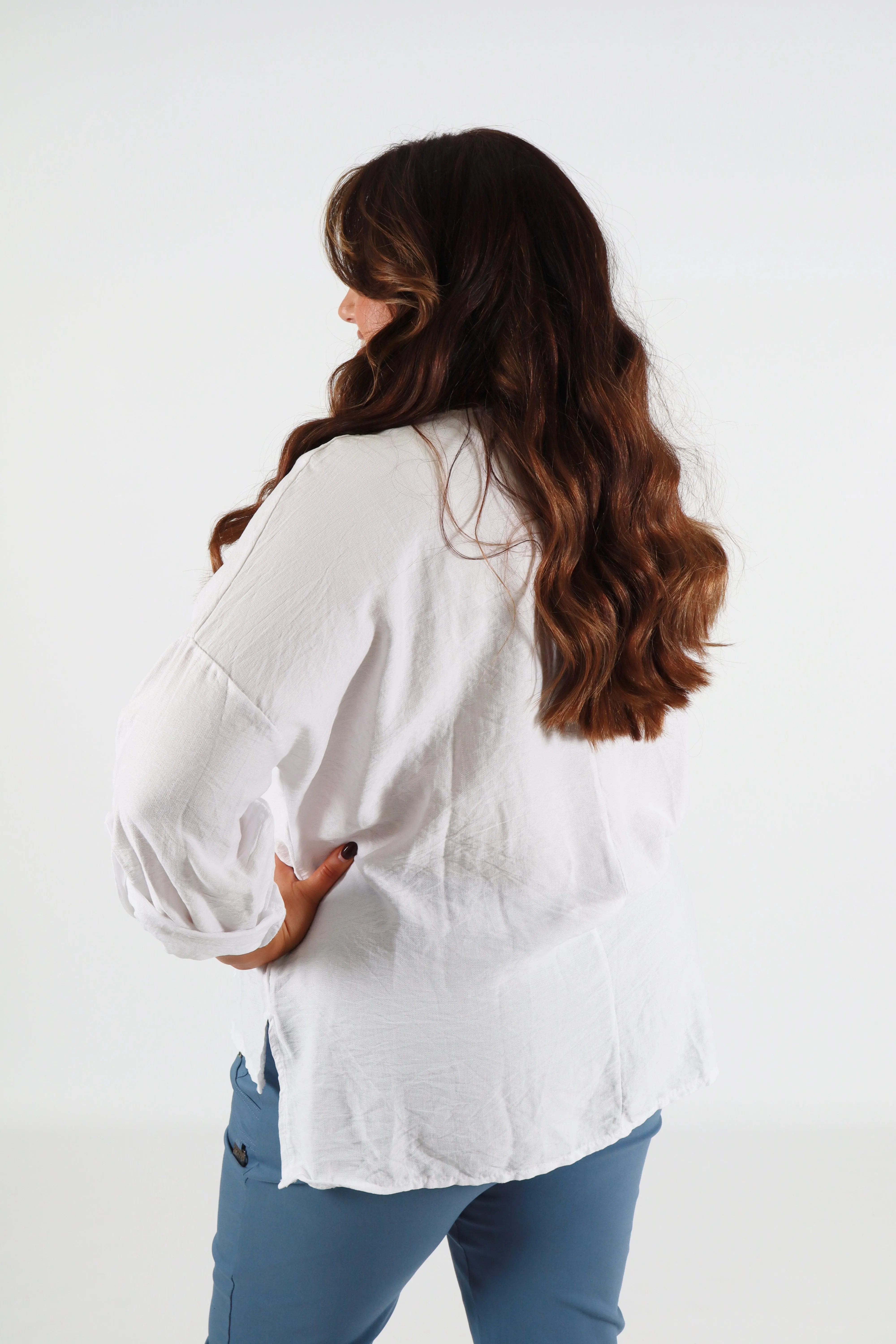 Jemma Blouse in White