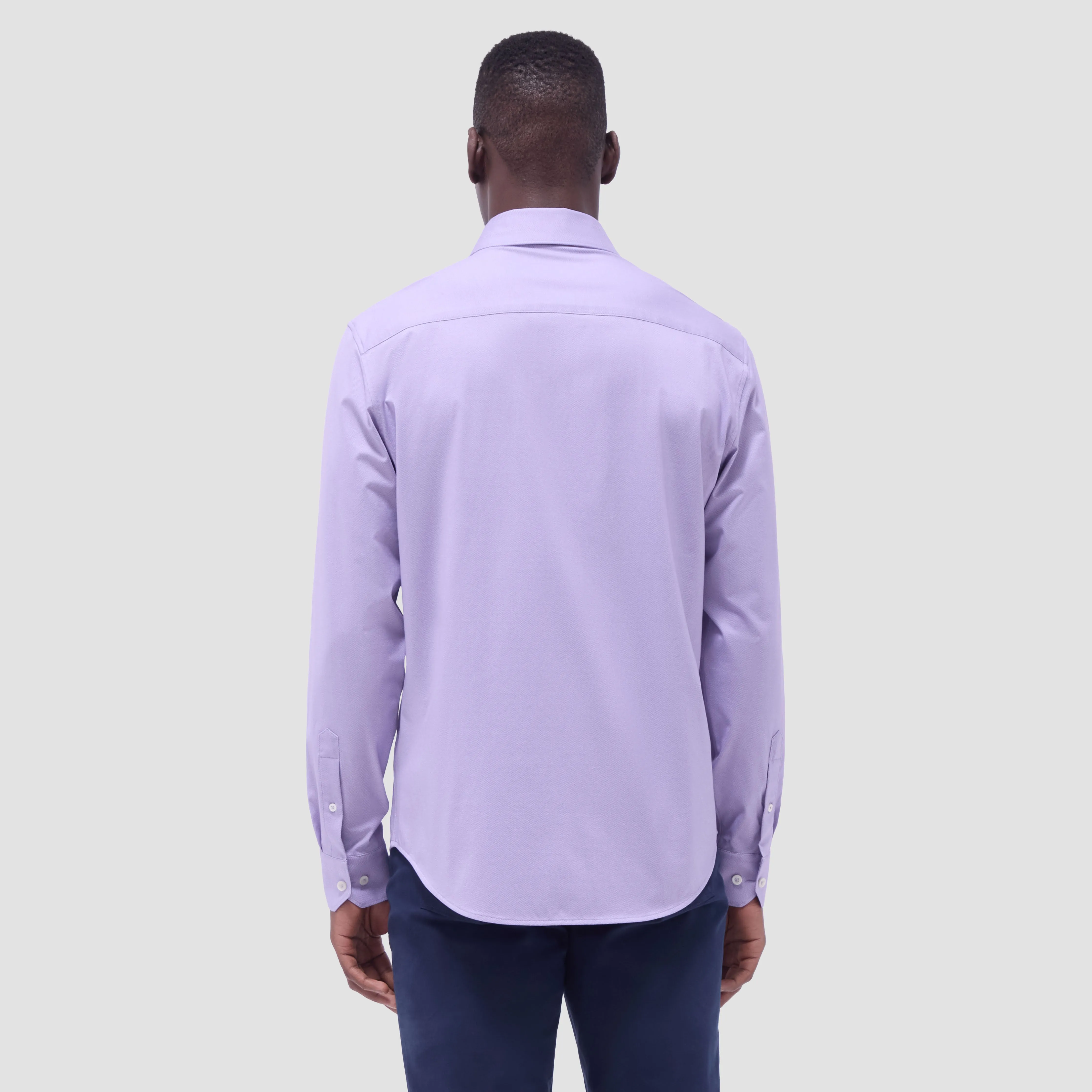 Jimmy Double-Sided Herringbone & Solid OoohCotton Shirt